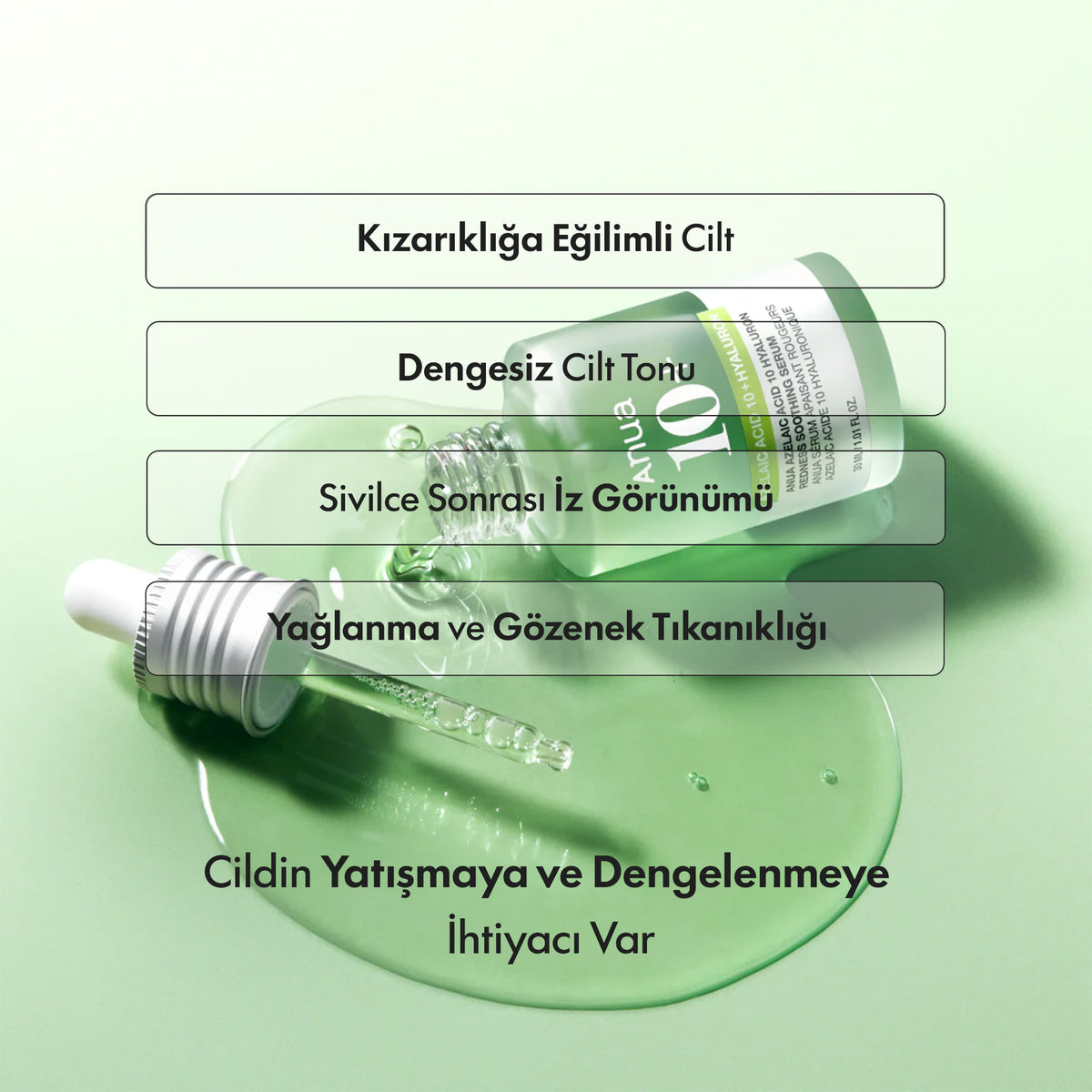 Anua - Azelaic Acid 10 Hyaluron Serum 30 ml