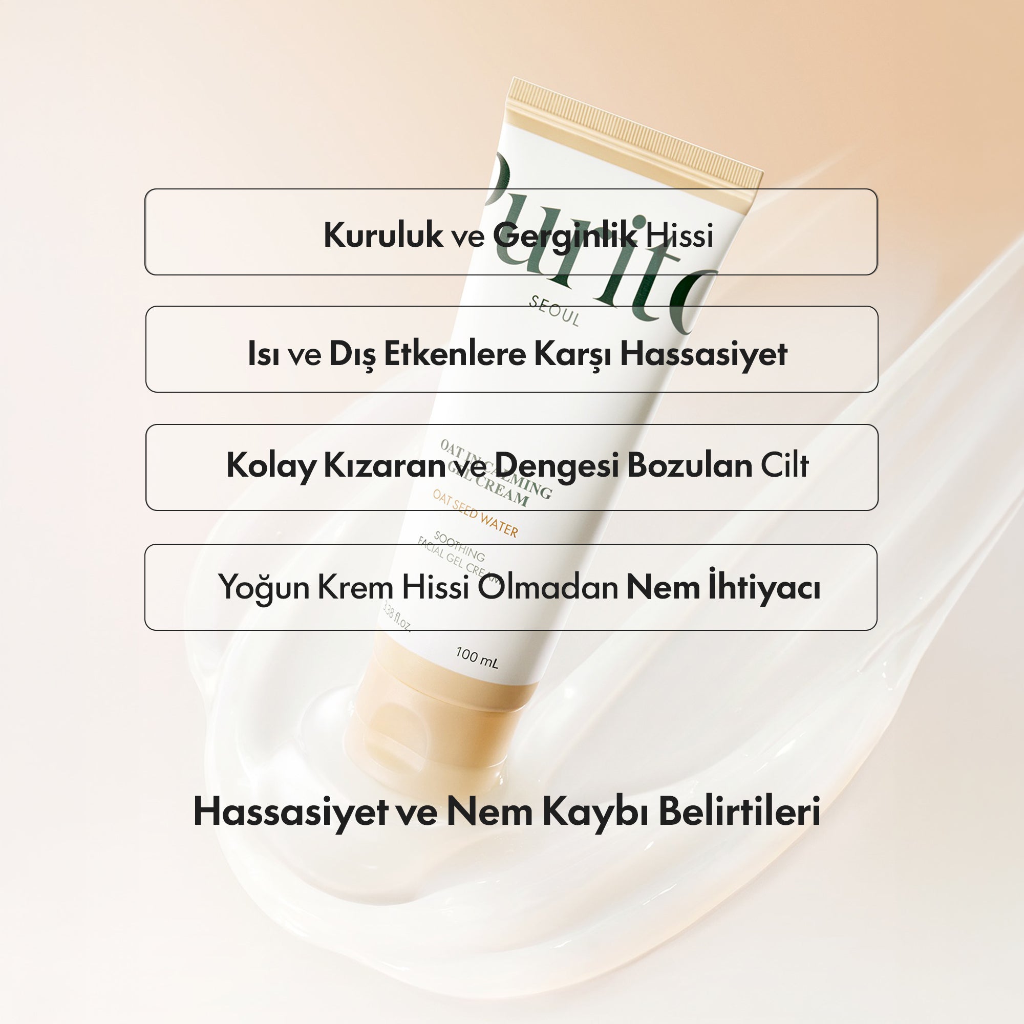 PURİTO SEOUL - Oat-in Calming Jel Krem 100 ml