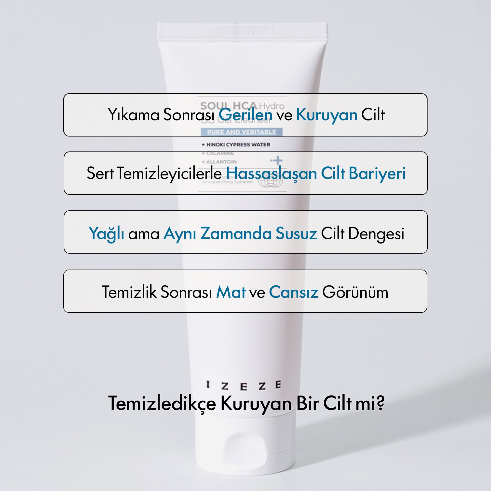 IZEZE - Soul HCA Hydro Temizleyici 150 ml