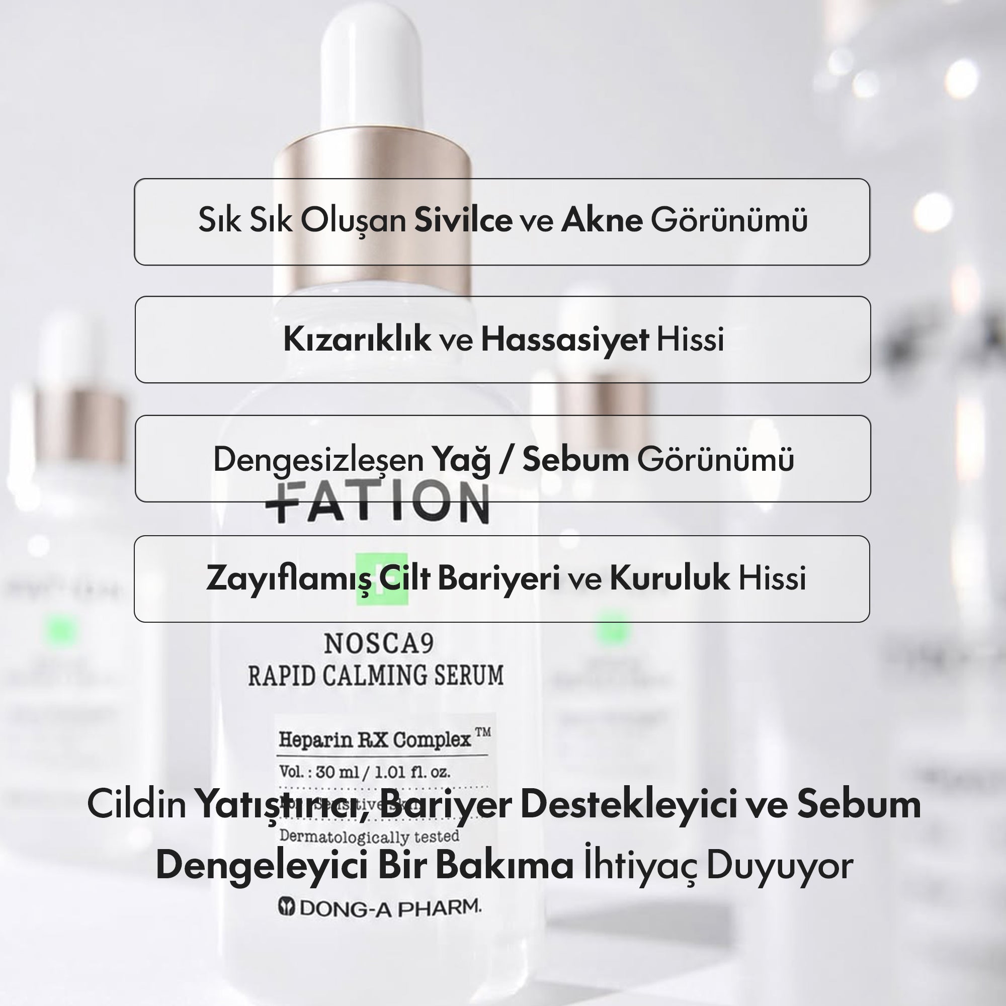Fation - Nosca9 Rapid Calming Serum 30 ml