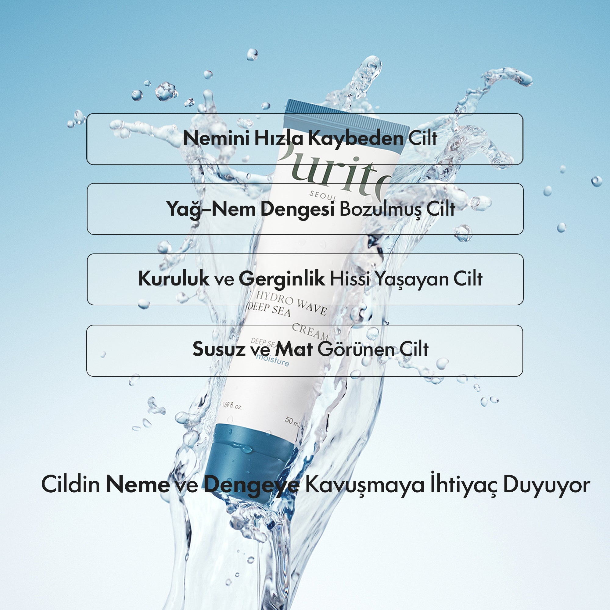 PURİTO SEOUL - Hydro Wave Deep Sea Krem 50 ml