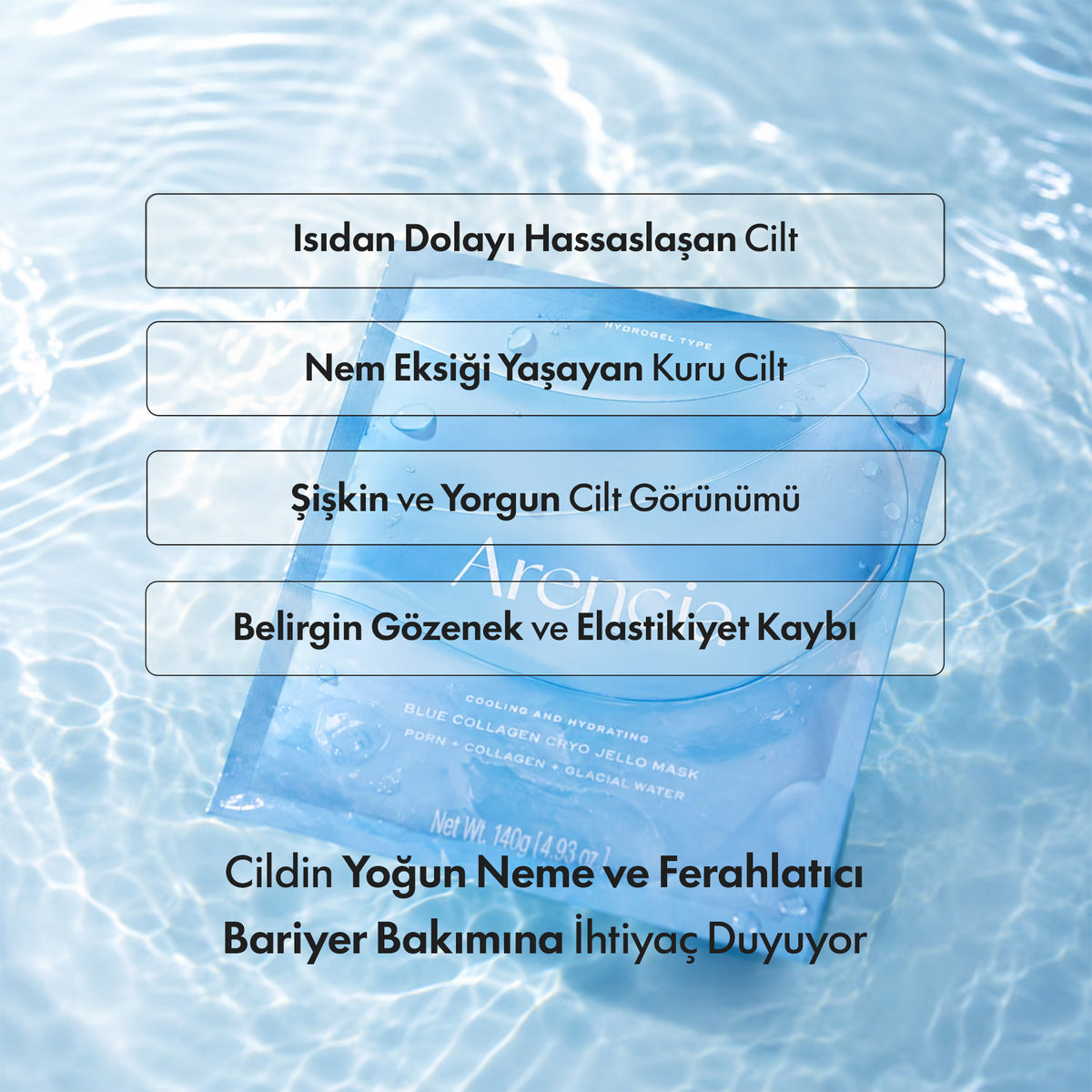 Arencia - Blue Collagen Cyro Jello Maske