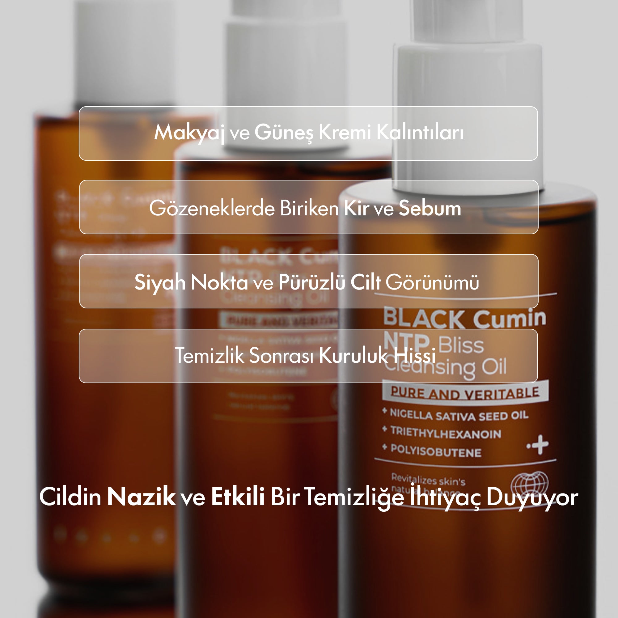 IZEZE - Black Cumin NTP Temizleme Yağı 200 ml