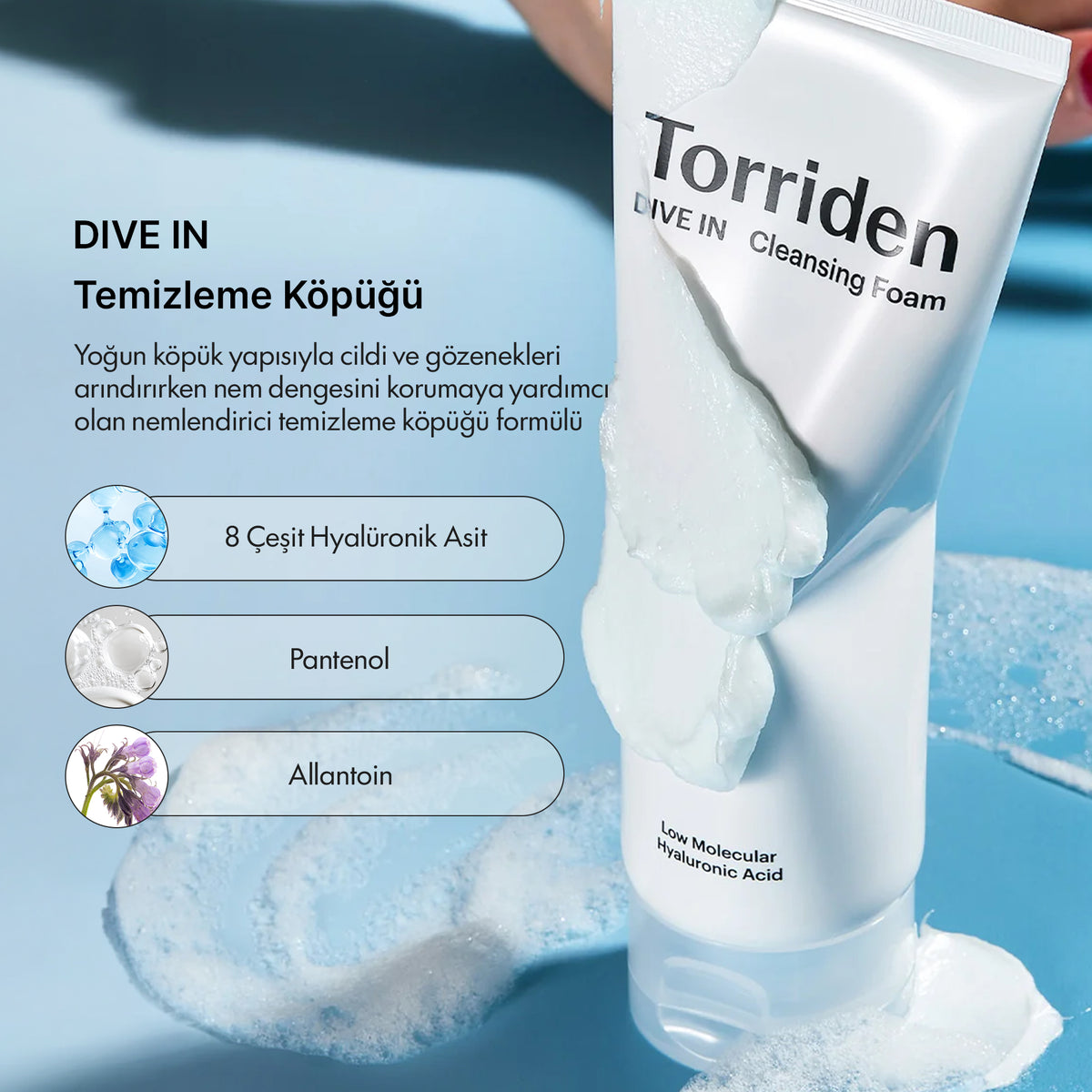 Torriden - DIVE IN Cleansing Foam 150 ml