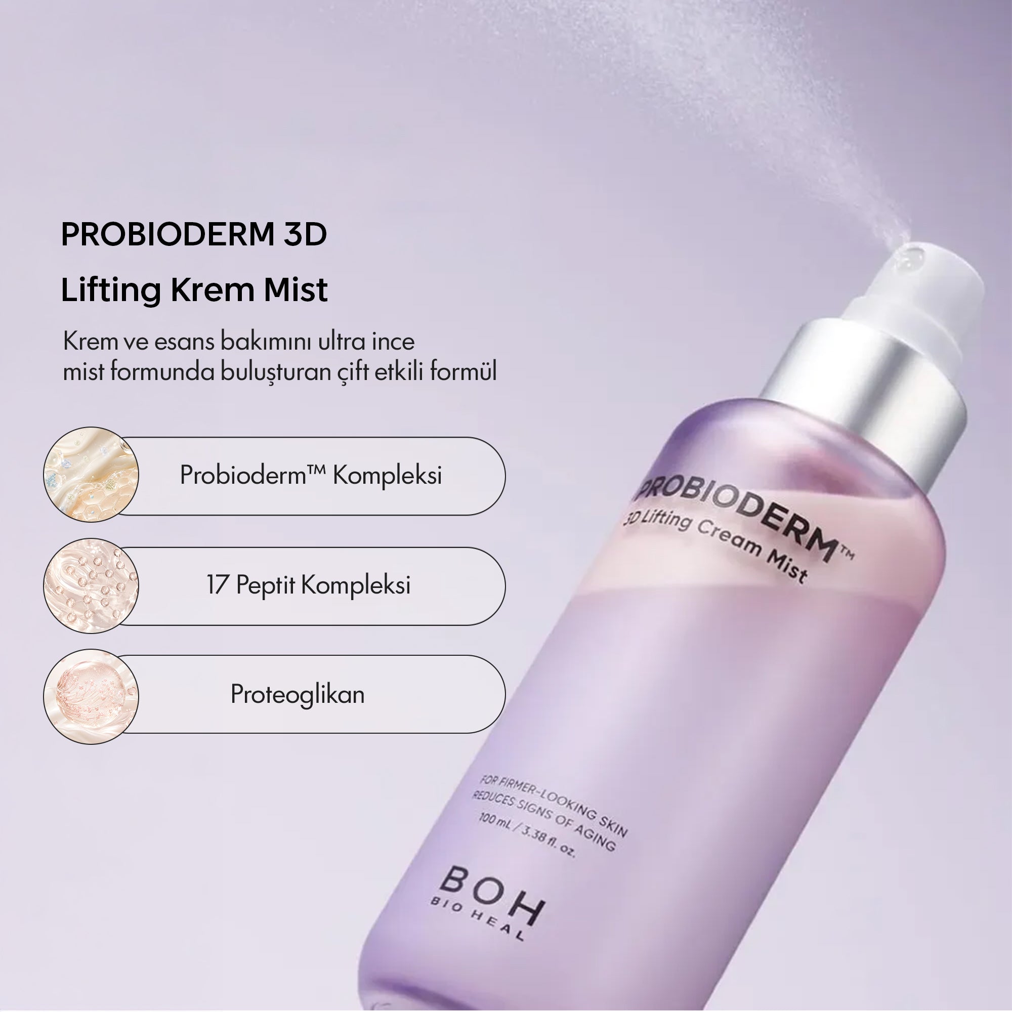 BOH Bioheal - PROBIODERM™ 3D Lifting Krem Mist 100 ml
