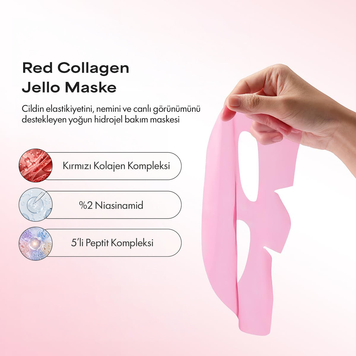 Arencia - Red Collagen Jello Maske
