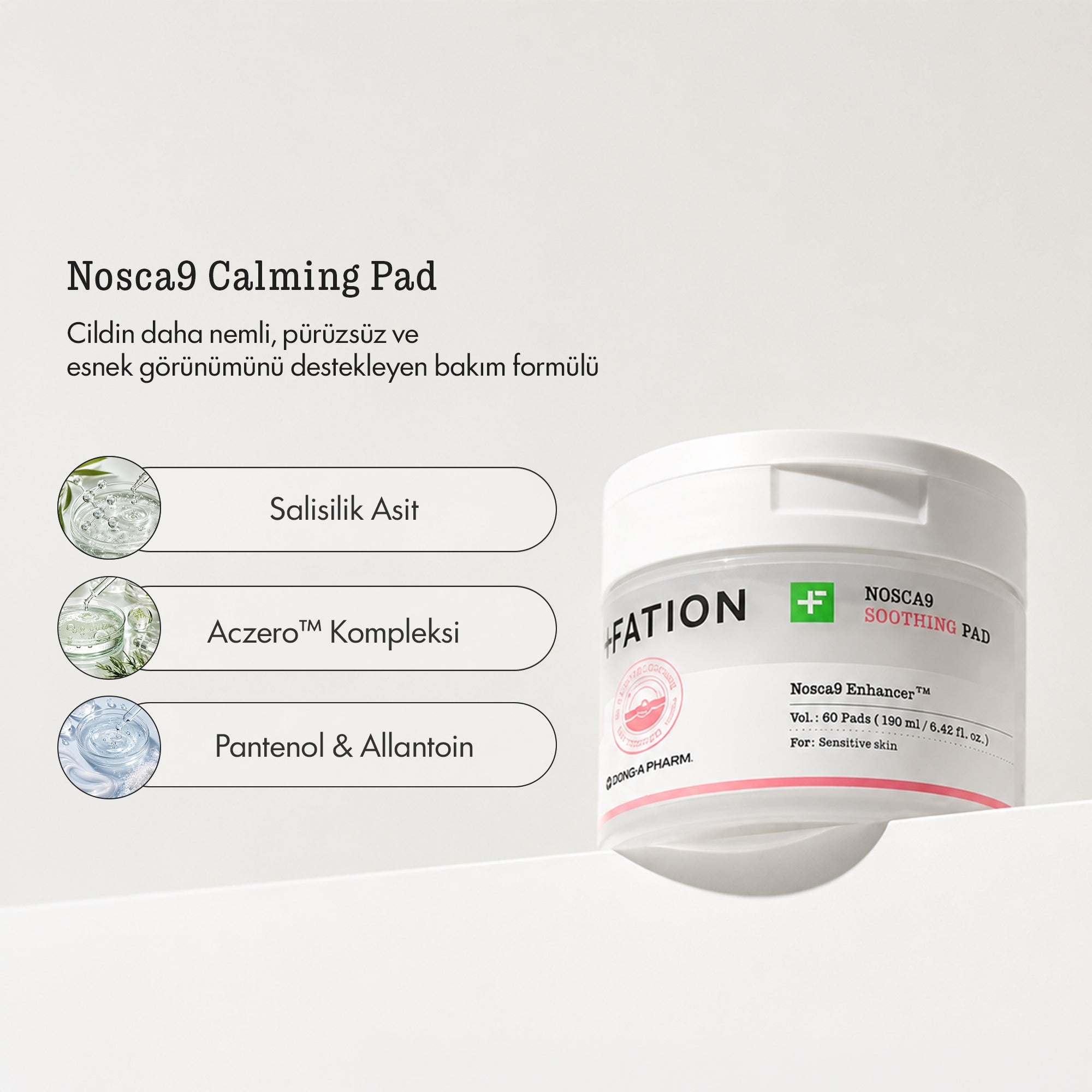Fation - Nosca9 Calming Pad 60 Adet