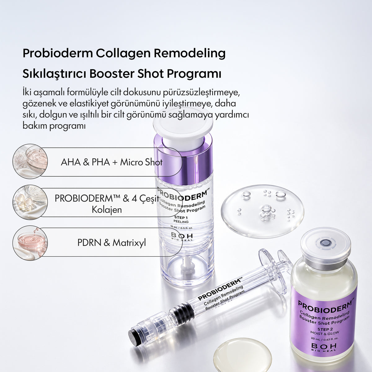 BOH Bioheal - PROBIODERM™ Collagen Remodeling Booster Shot Program 15+30 ml