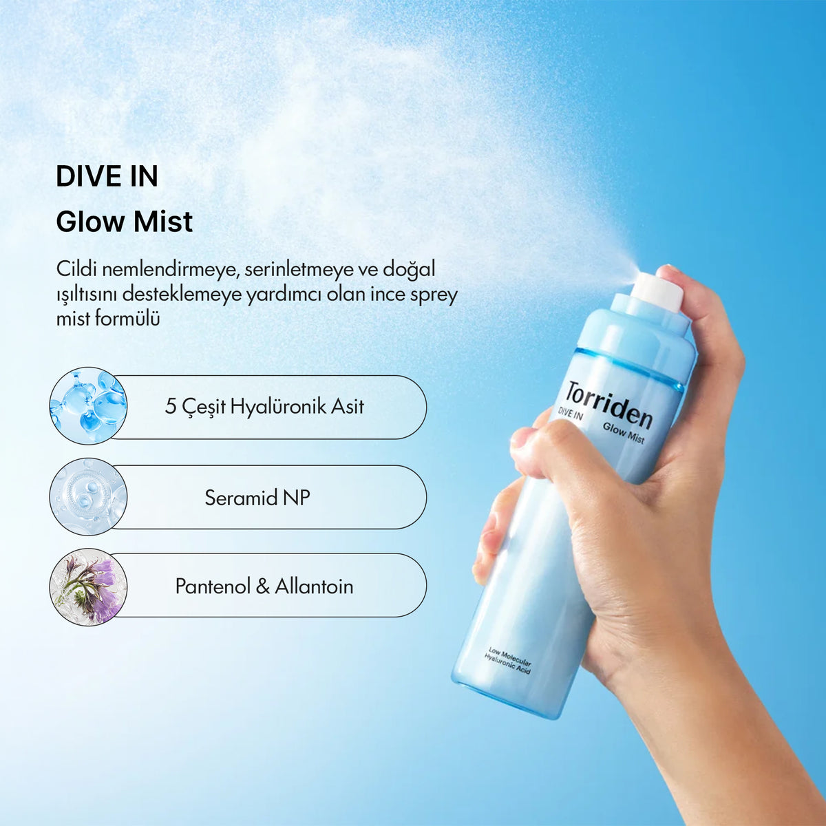 Torriden - DIVE IN Glow Mist 120 ml