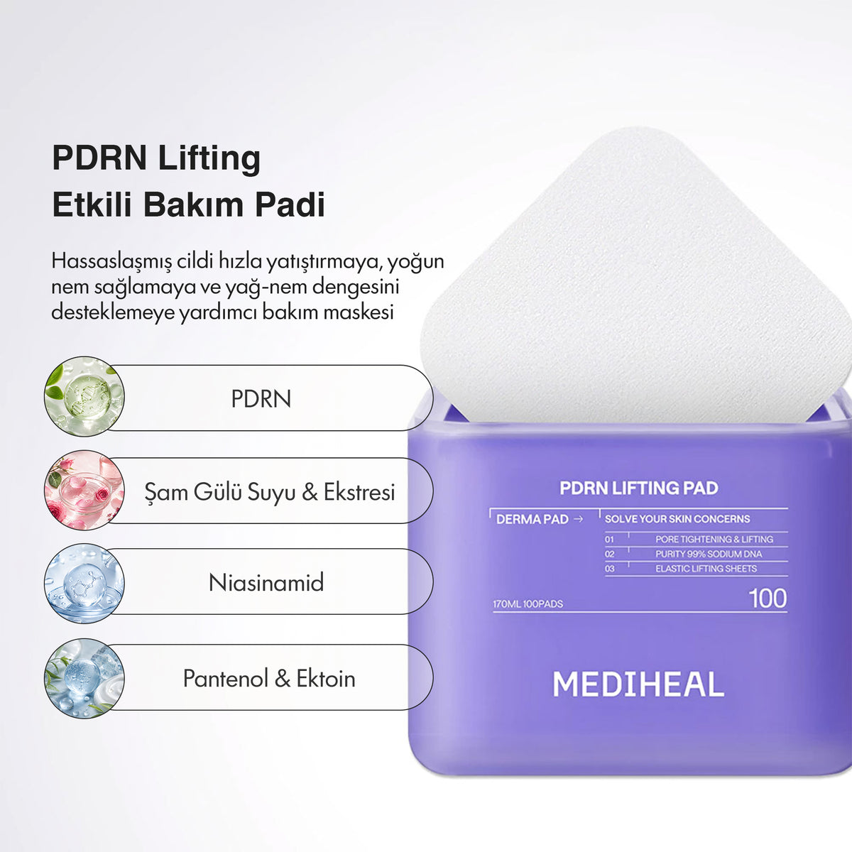 Mediheal - PDRN Lifting Pad ( 100 Pad )