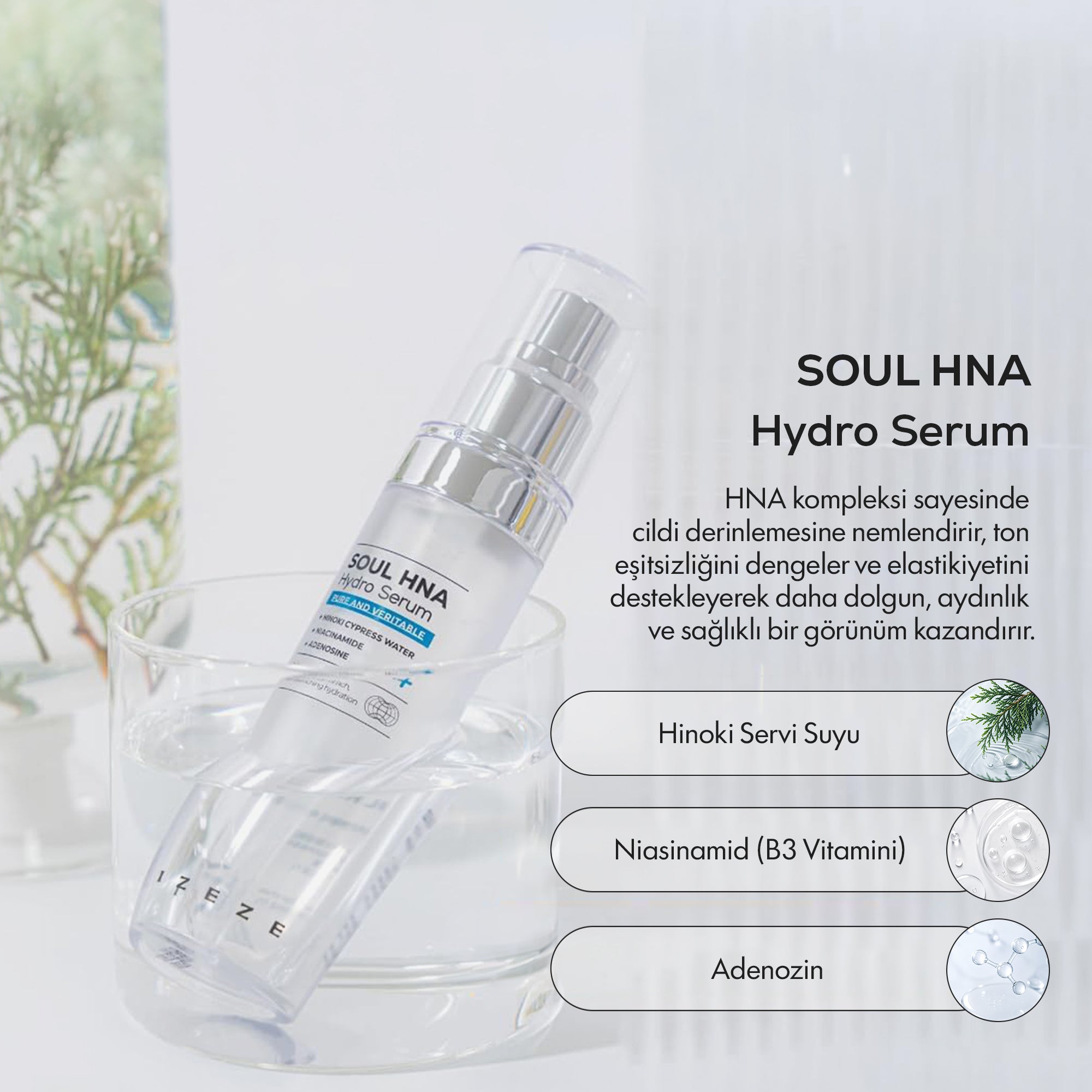 IZEZE - Soul HNA Hydro Serum 30 ml