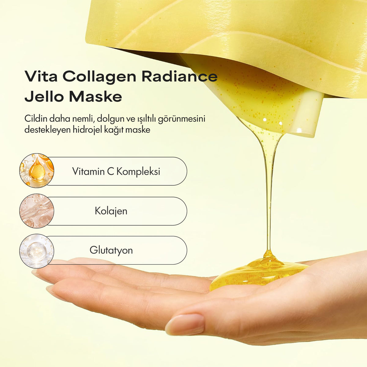 Arencia - Vita Collagen Radiance Jello Maske