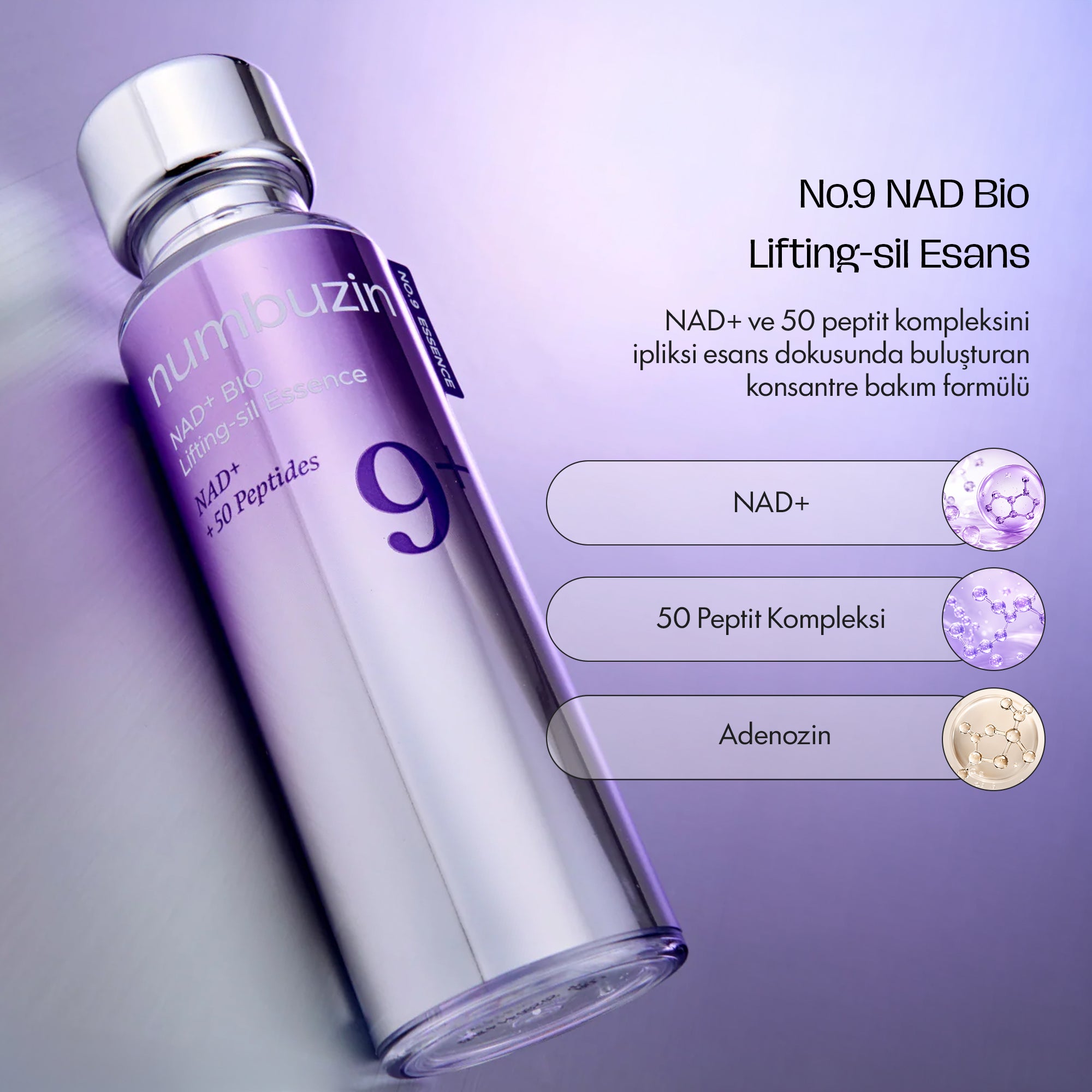 Numbuzin - N0.9 NAD+ Bio Lifting-Sil Essence 50 ml