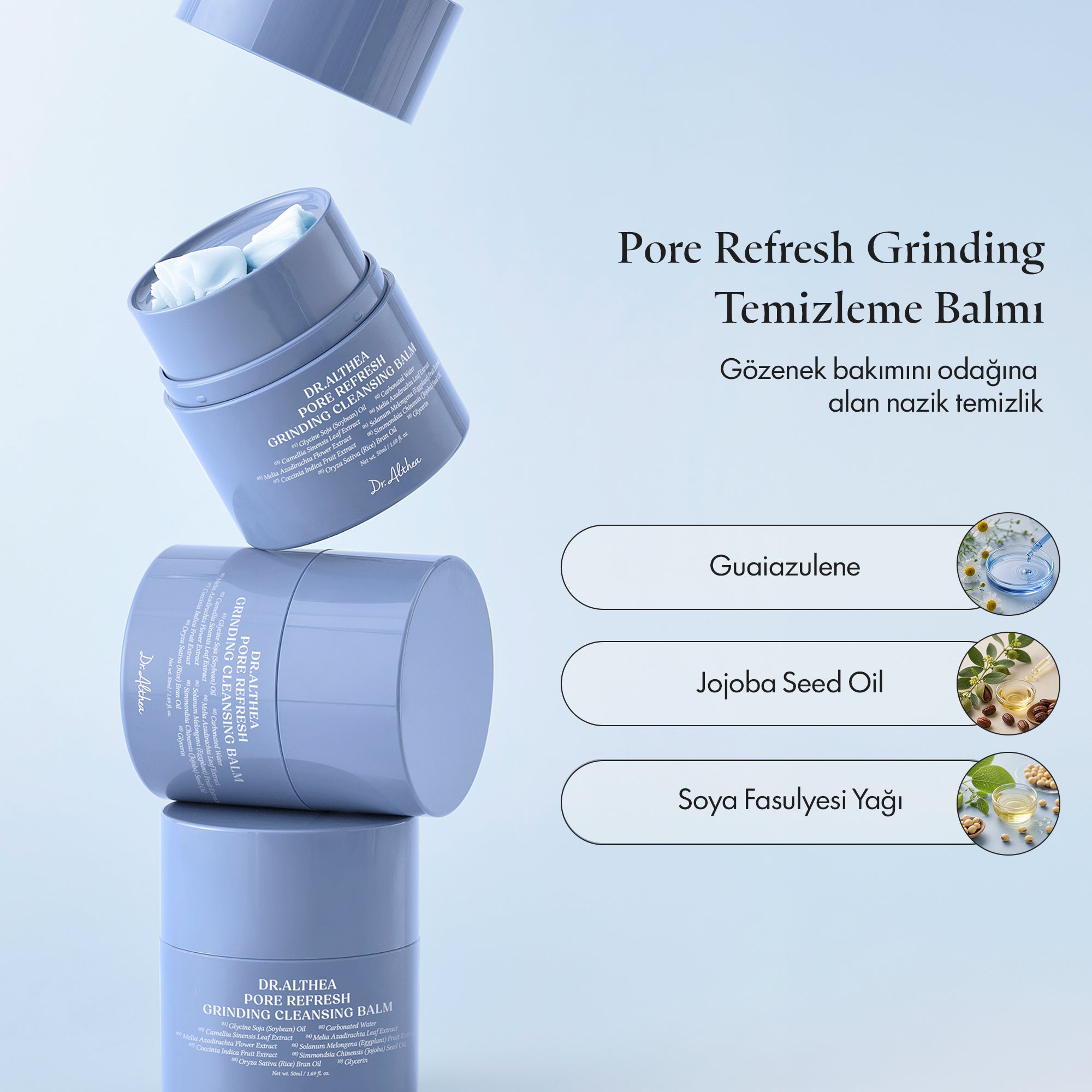 DR. ALTHEA - Pore Refresh Grinding Temizleme Balmı 50 ml