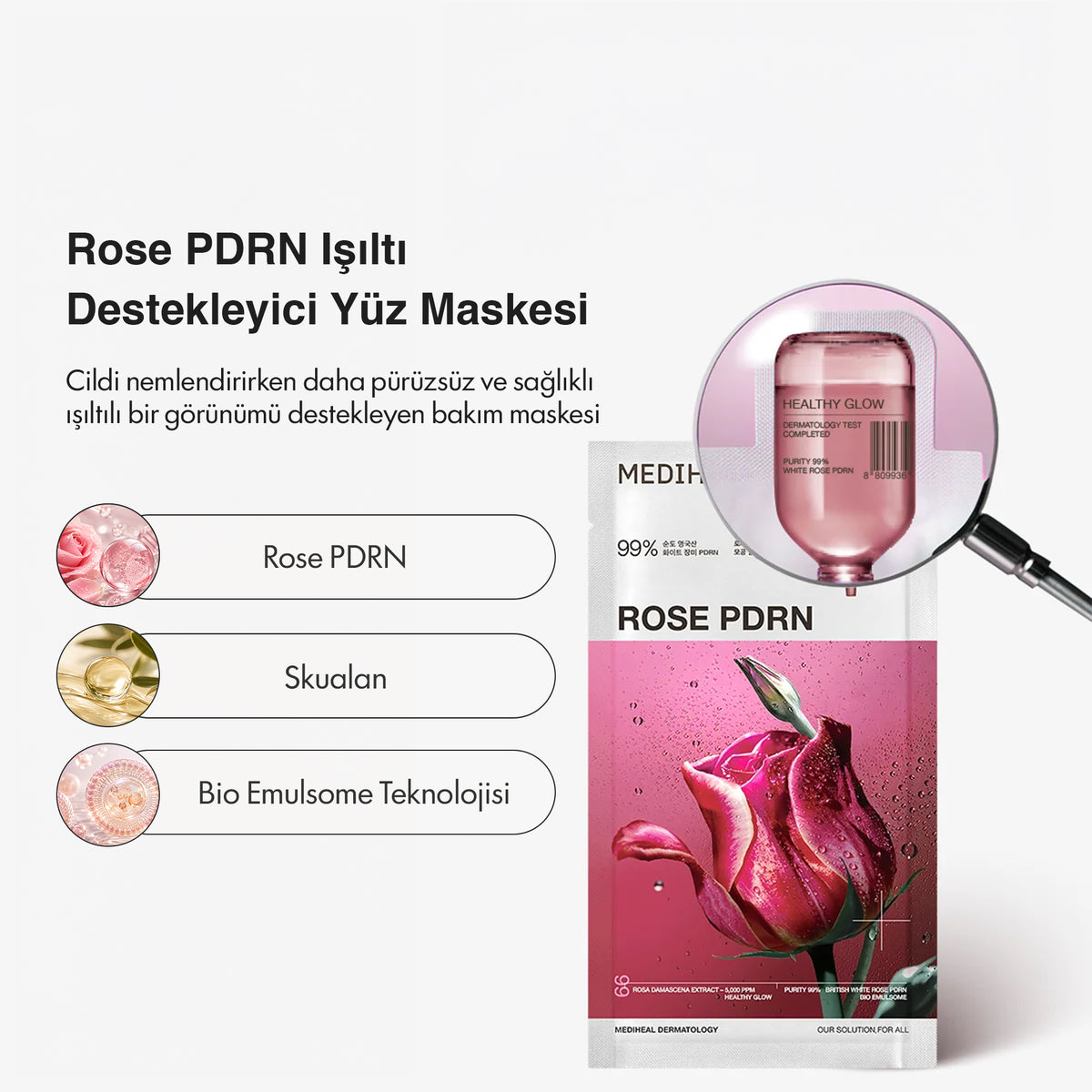 Mediheal - Rose PDRN Essential Maske