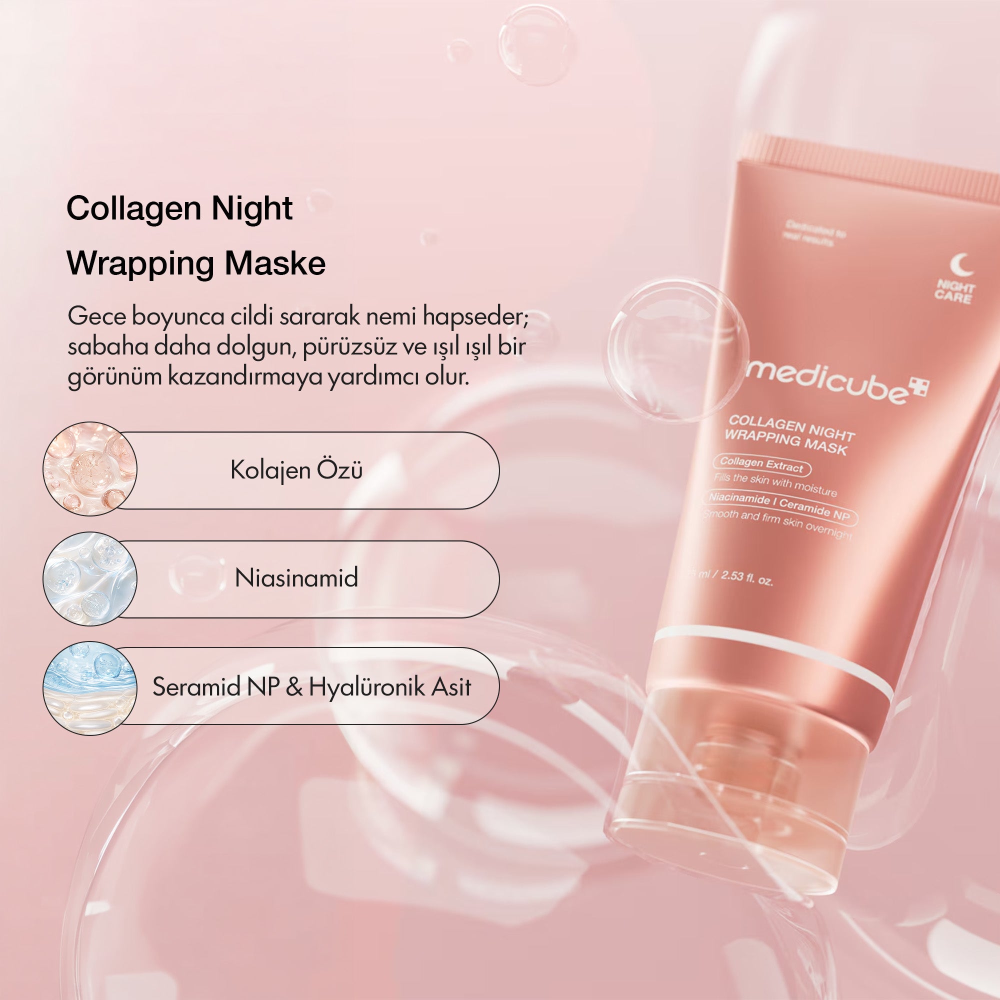 Medicube - Collagen Night Wrapping Mask 75 ml