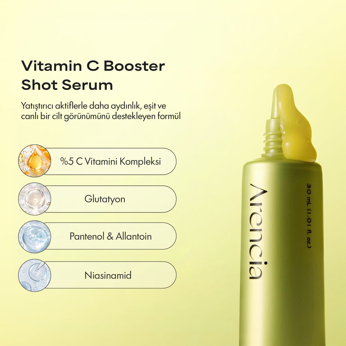 Arencia - Vitamin C Booster Shot 30 ml