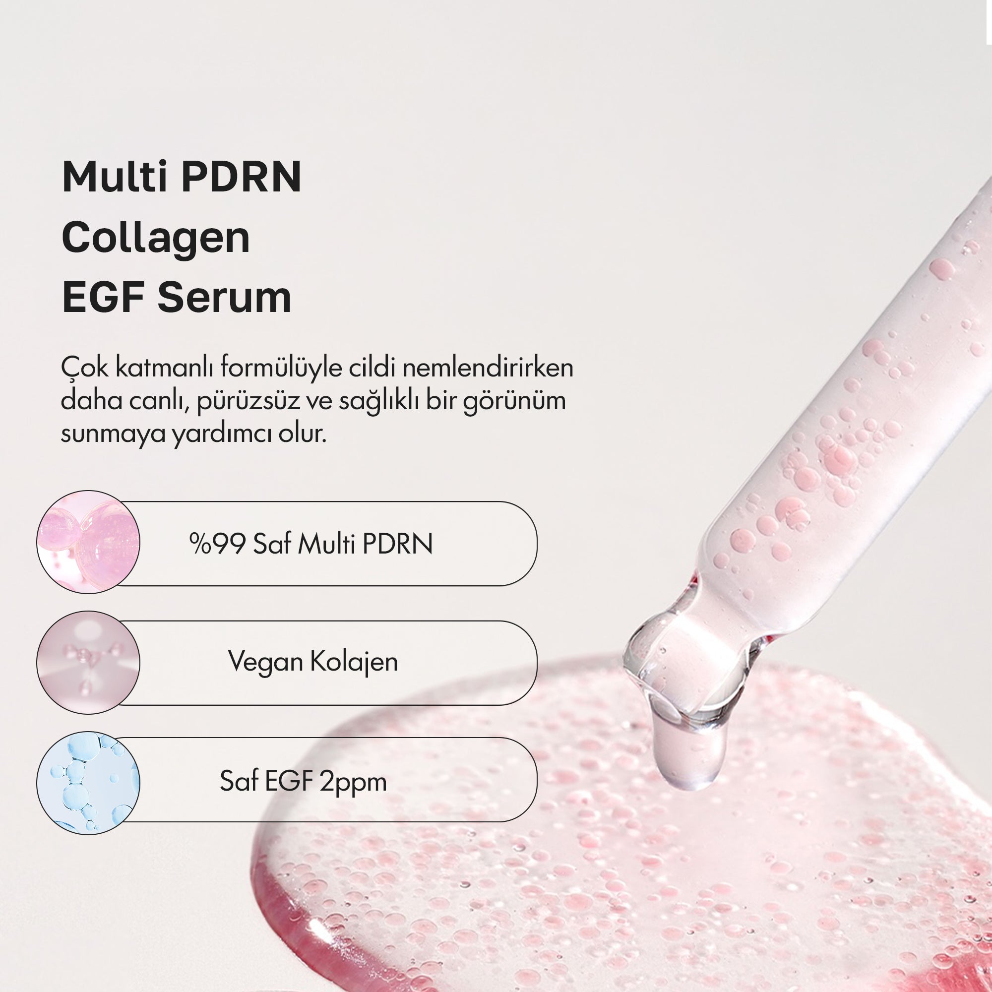 PURİTO SEOUL - Multi PDRN Collagen EGF Serum 30 ml