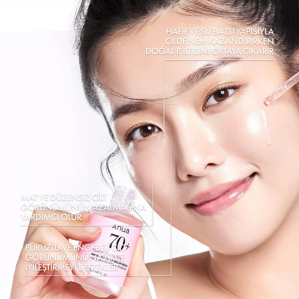 Anua - Peach 70% Niacinamide Serum 30 ml