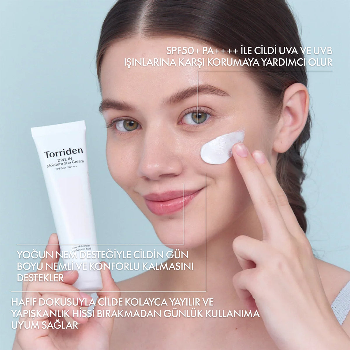 Torriden - DIVE IN Moisture Sun Cream SPF 50+ 60 ml