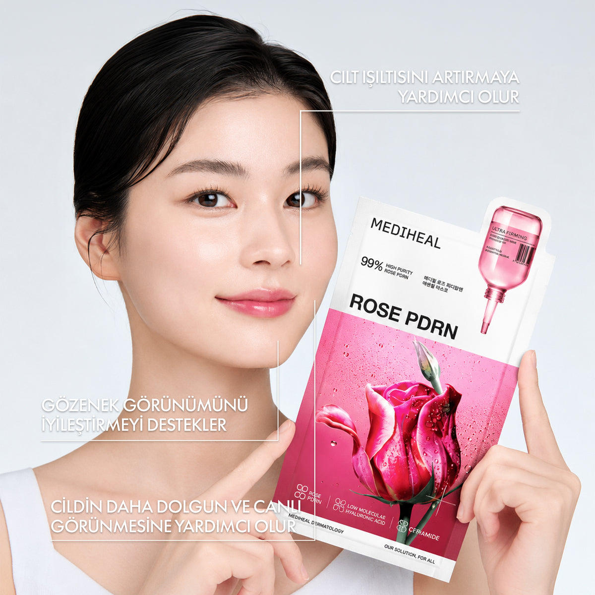 Mediheal - Rose PDRN Essential Maske