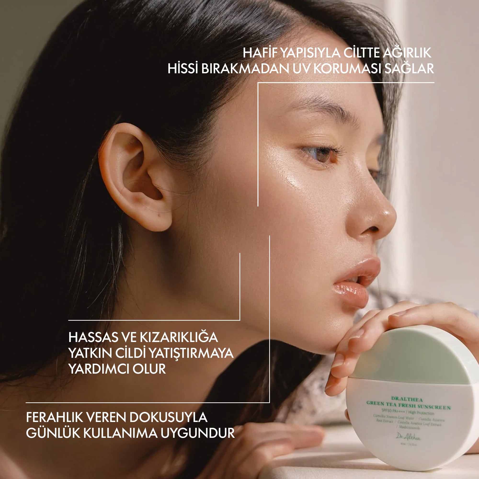 DR. ALTHEA - Green Tea Fresh Sunscreen SPF50+ PA++++ 45 ml