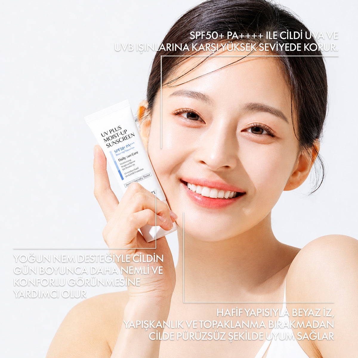 Dr. Pepti - UV Plus Moist-Up Sunscreen SPF50+ PA++++ 50 ml