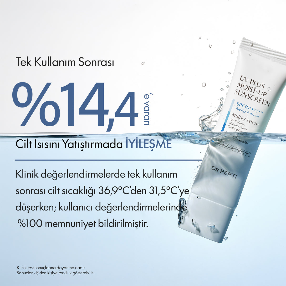 Dr. Pepti - UV Plus Moist-Up Sunscreen SPF50+ PA++++ 50 ml