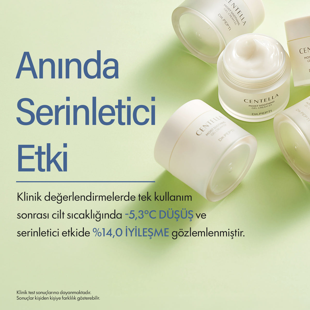 Dr. Pepti - Centella Moist Soothing Gel Cream EX 70 ml