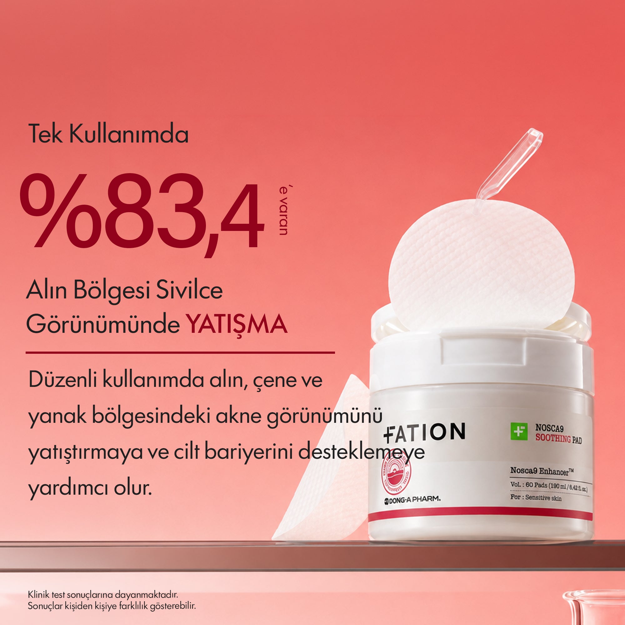 Fation - Nosca9 Calming Pad 60 Adet