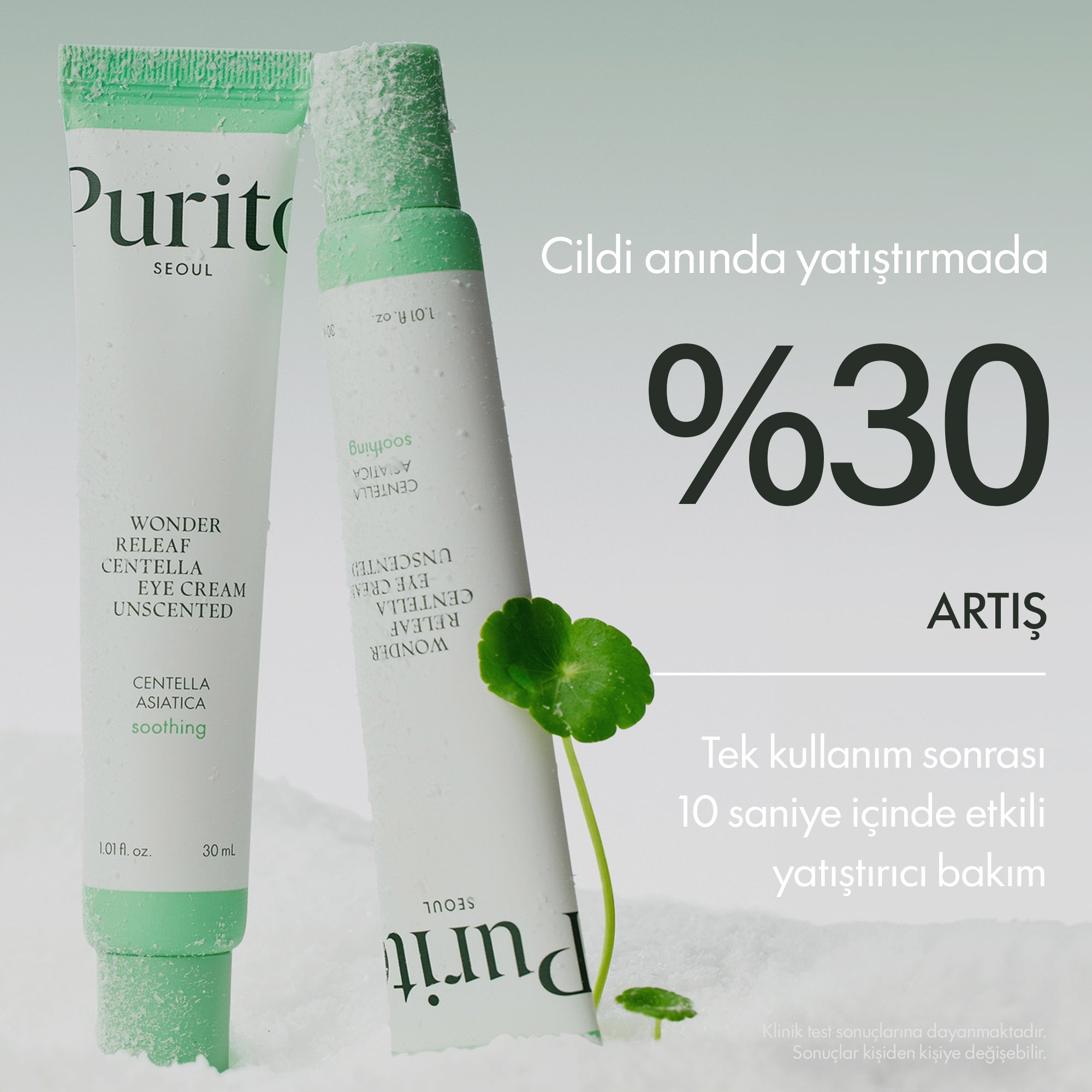 PURİTO SEOUL - Wonder Releaf Centella Göz Kremi Kokusuz 30 ml
