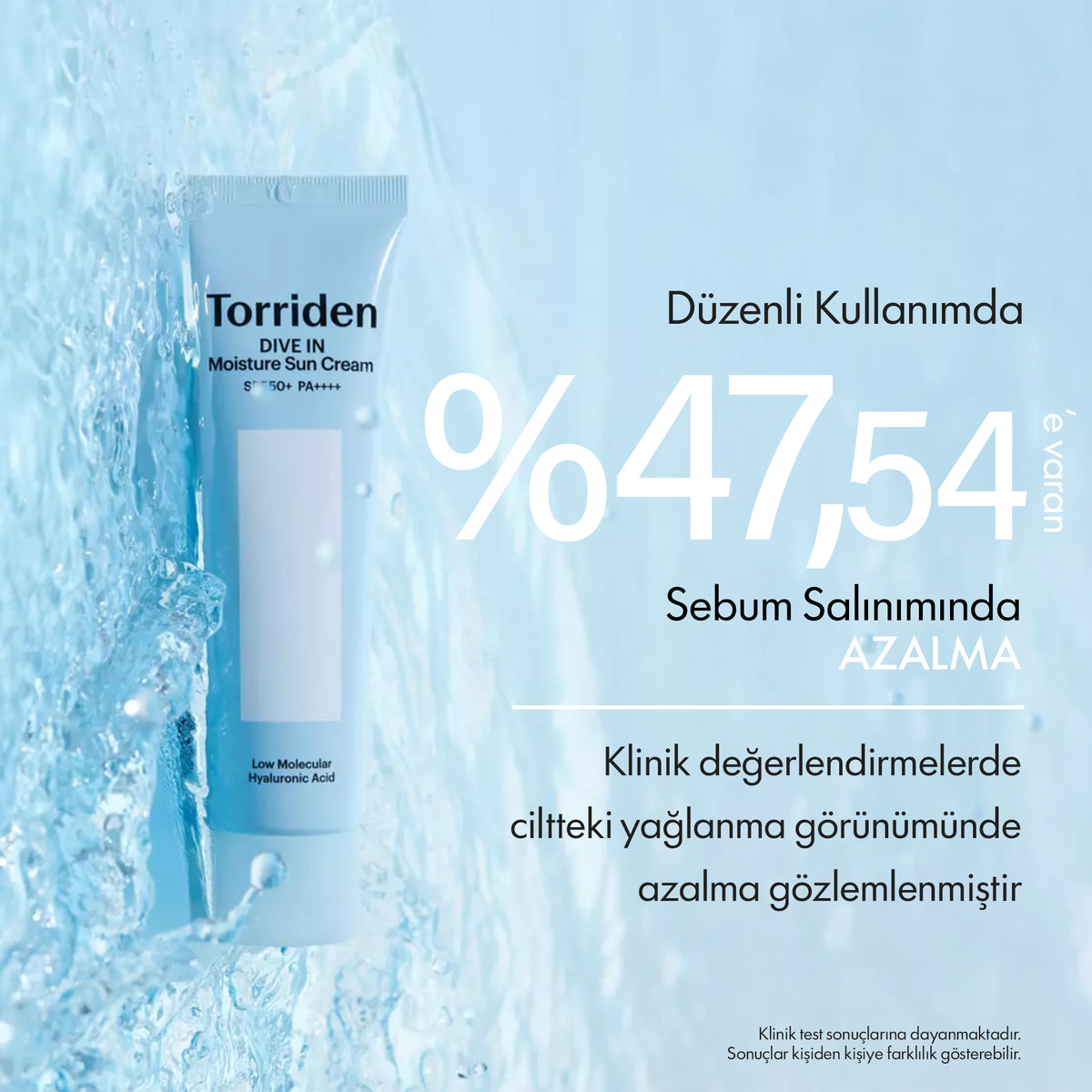 Torriden - DIVE IN Moisture Sun Cream SPF 50+ 60 ml