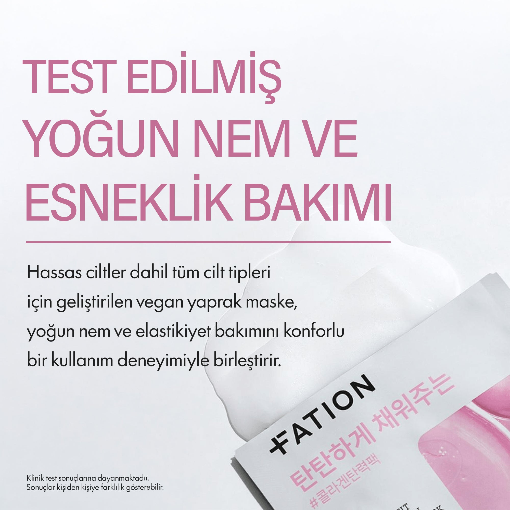 Fation - Real Fit Collagen Nourishing Maske 5 Adet