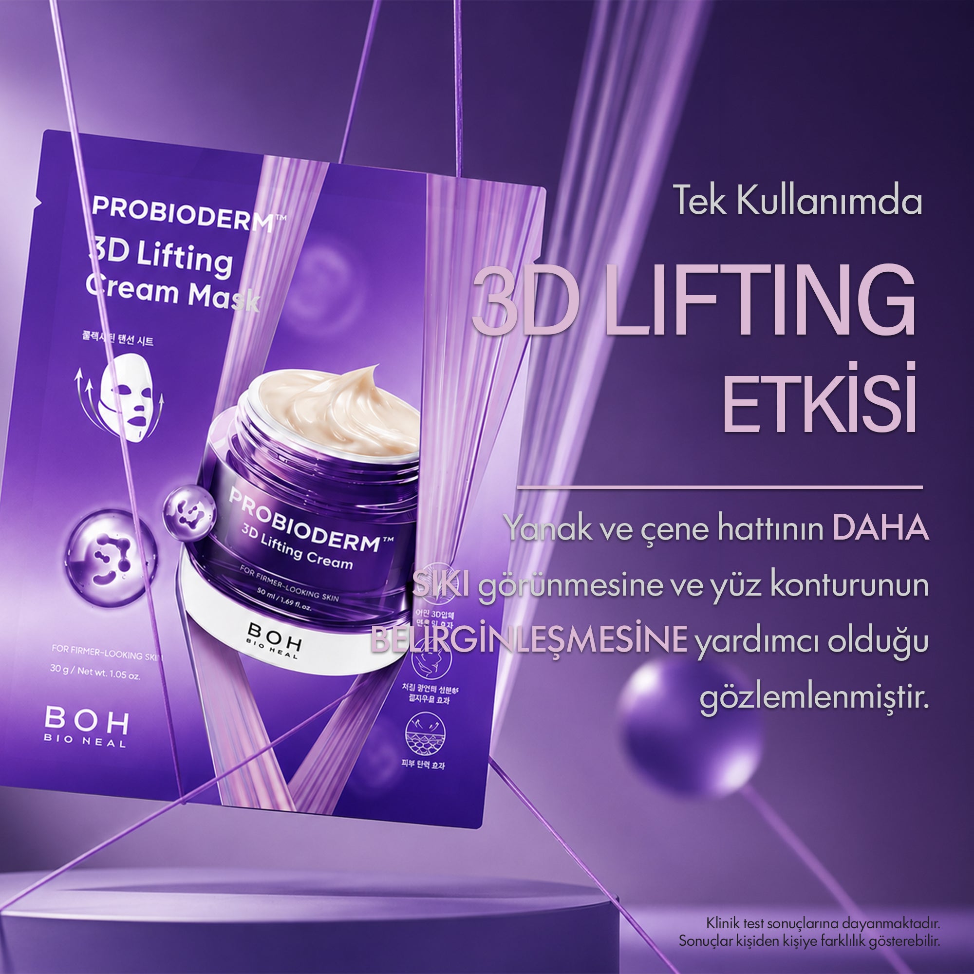 BOH Bioheal - PROBIODERM™ 3D Lifting Krem Maske