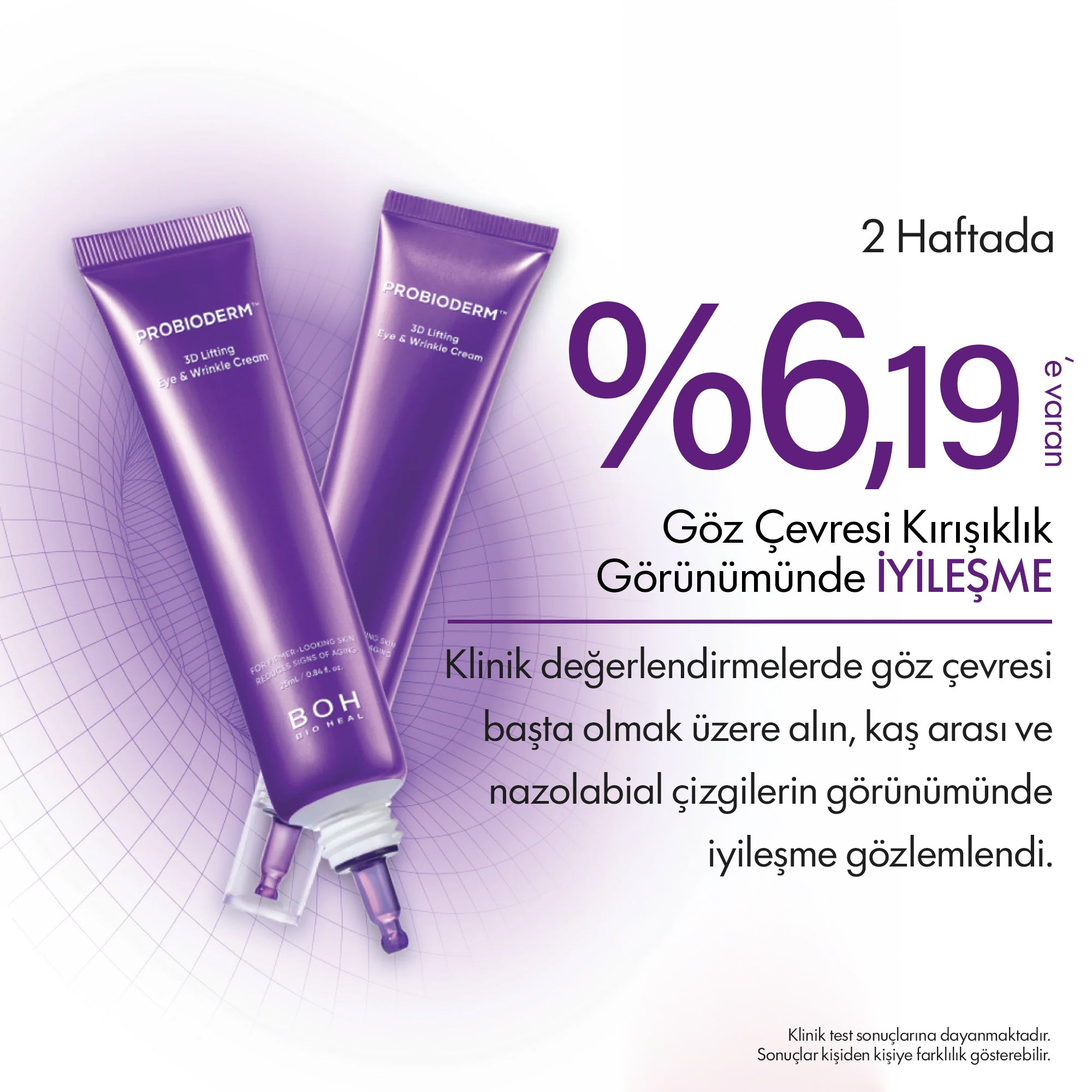 BOH Bioheal - PROBIODERM™ 3D Lifting Kırışıklık Karşıtı Göz Kremi 25 ml x 2 adet