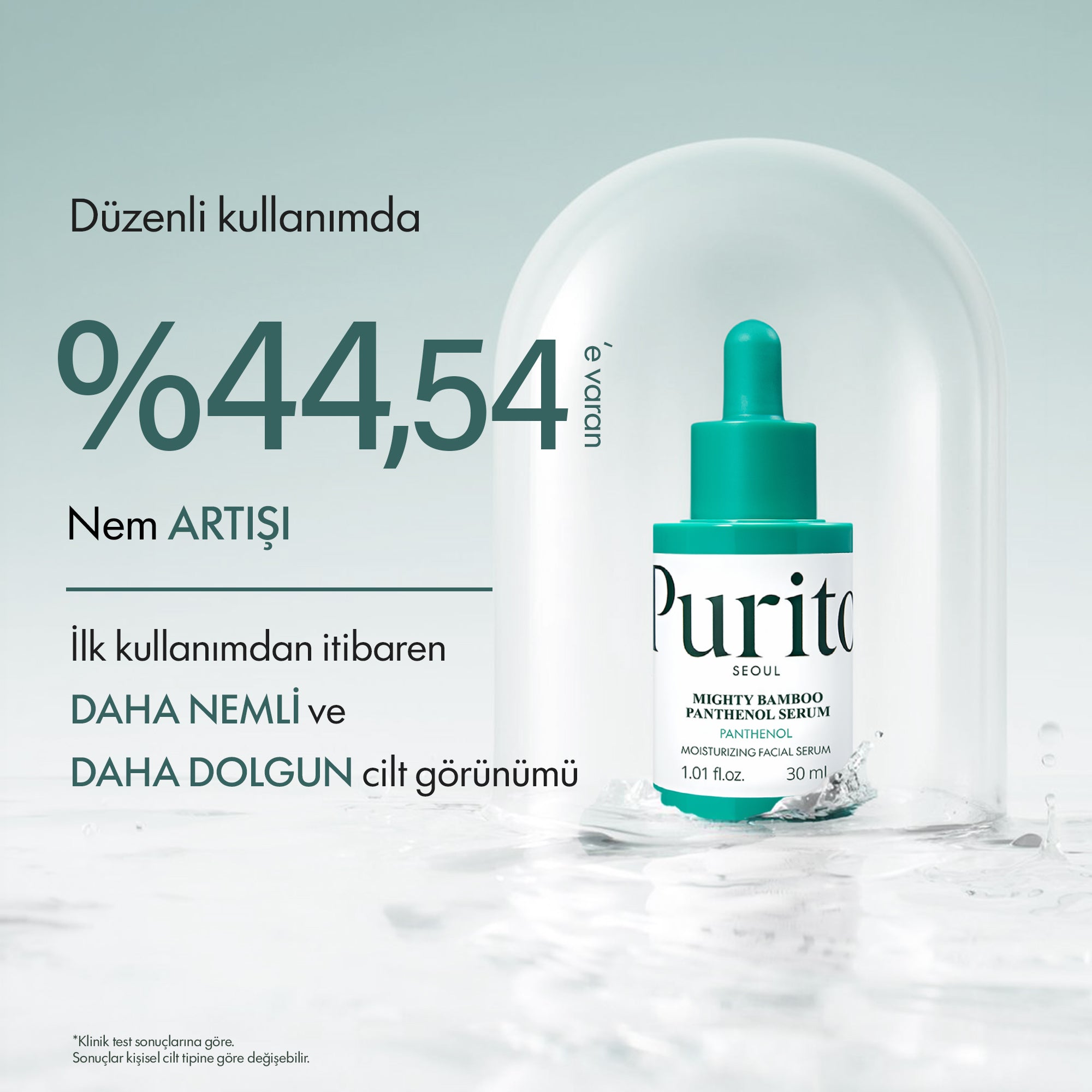 PURİTO SEOUL - Mighty Bamboo Panthenol Serum 30 ml