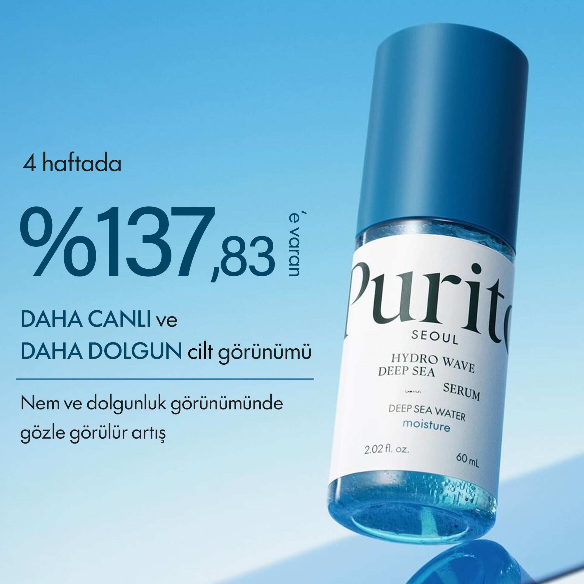 PURİTO SEOUL - Hydro Wave Deep Sea Serum 60 ml