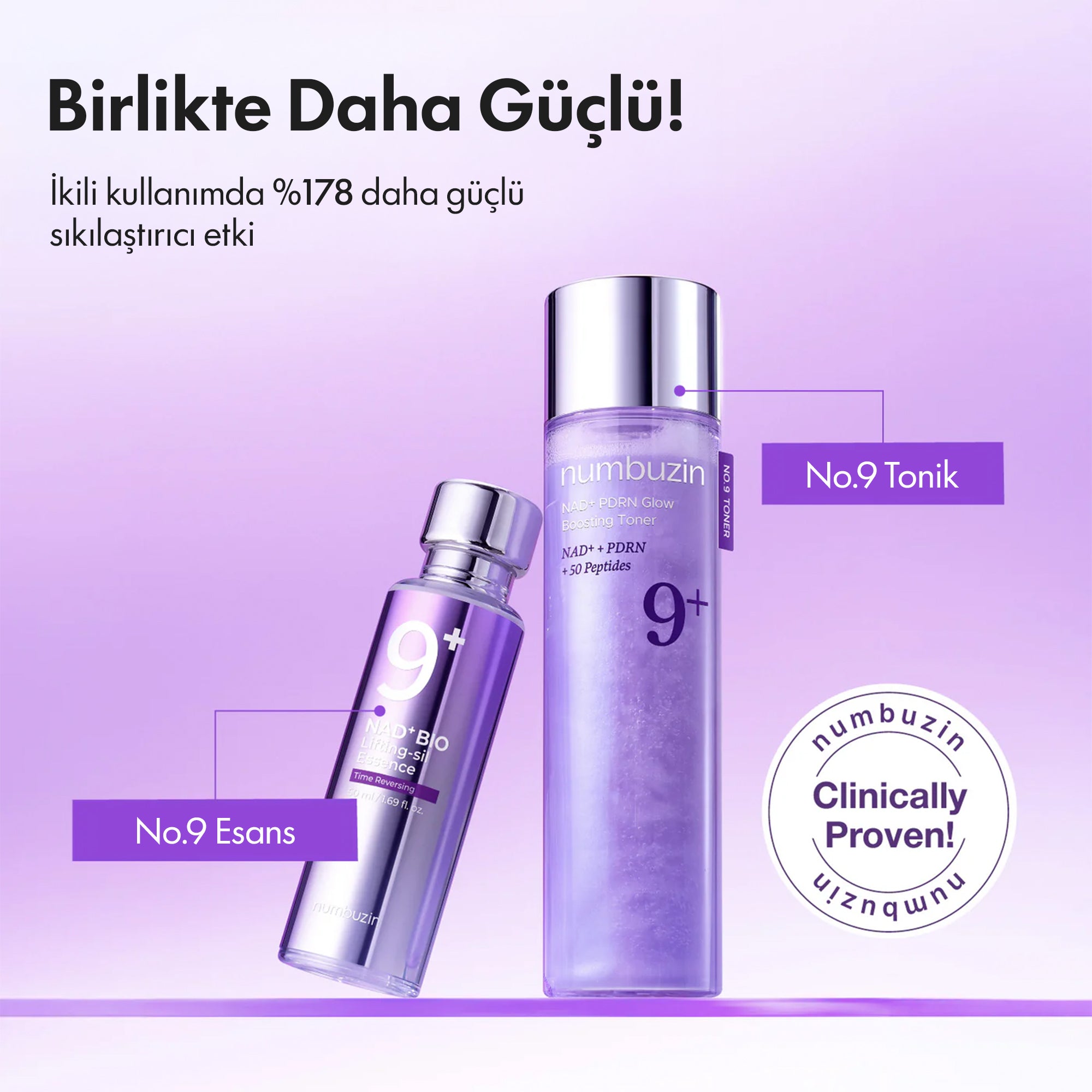 Numbuzin - No.9 NAD+ PDRN Glow Bossting Tonik 150 ml