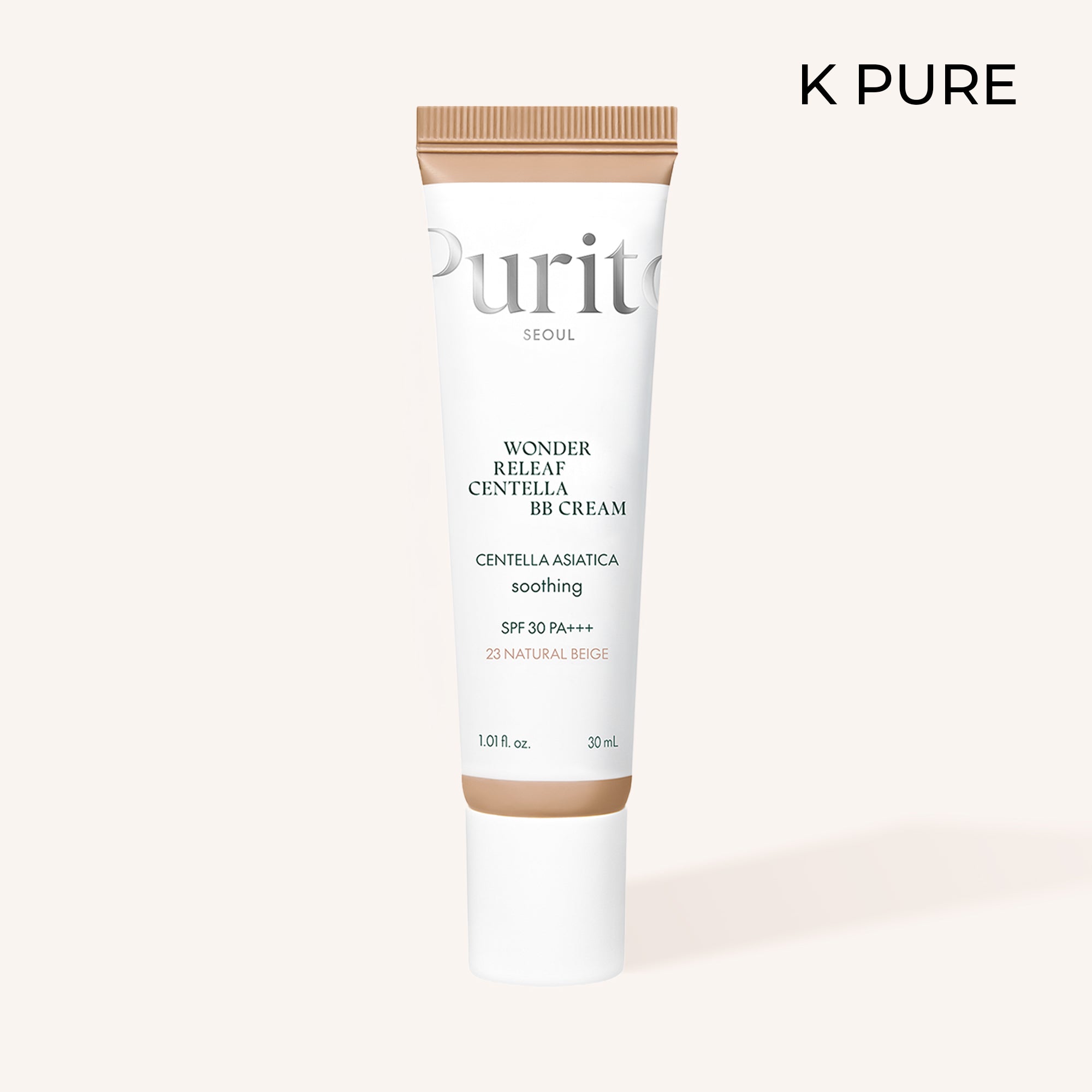 PURİTO SEOUL - Wonder Releaf Centella BB Krem SPF30 PA+++ #23 Natural Beige 30 ml