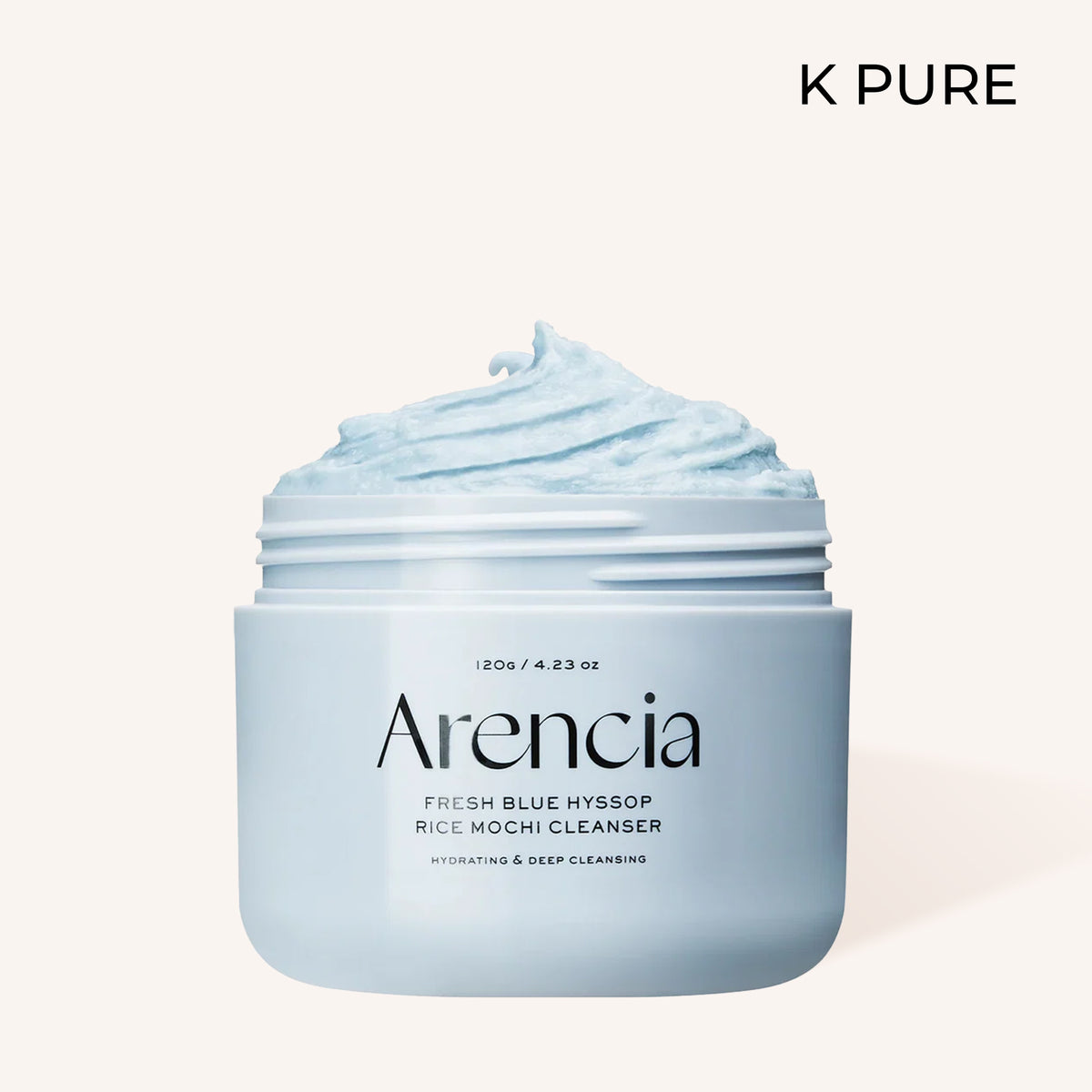 Arencia - Fresh Blue Hyssop Rice Mochi Cleanser 120 g