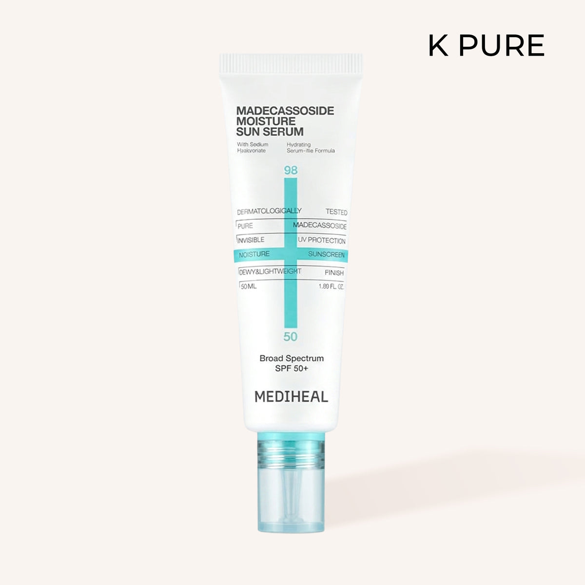 Mediheal - Madecassoside Moisture Sun Serum Spf 50+ 50 g