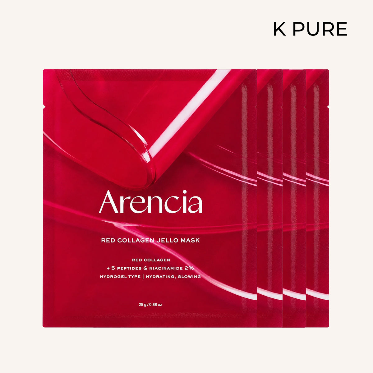 Arencia - Red Collagen Jello Maske