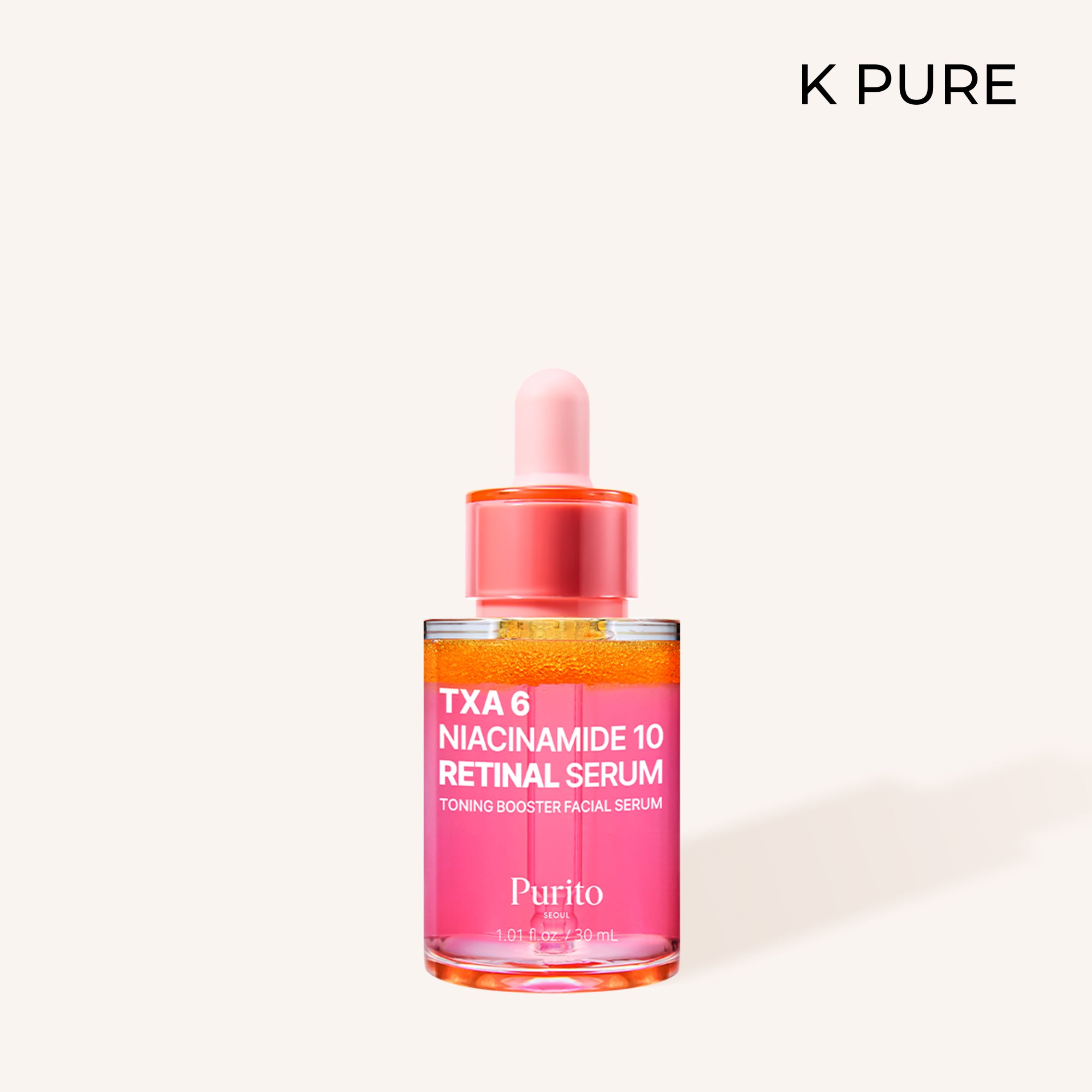 PURİTO SEOUL - TXA 6 Niacinamide 10 Retinal Serum 30 ml