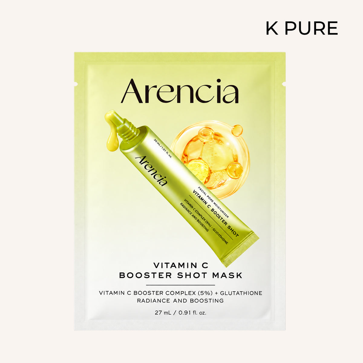 Arencia - Vitamin C Booster Shot Maske