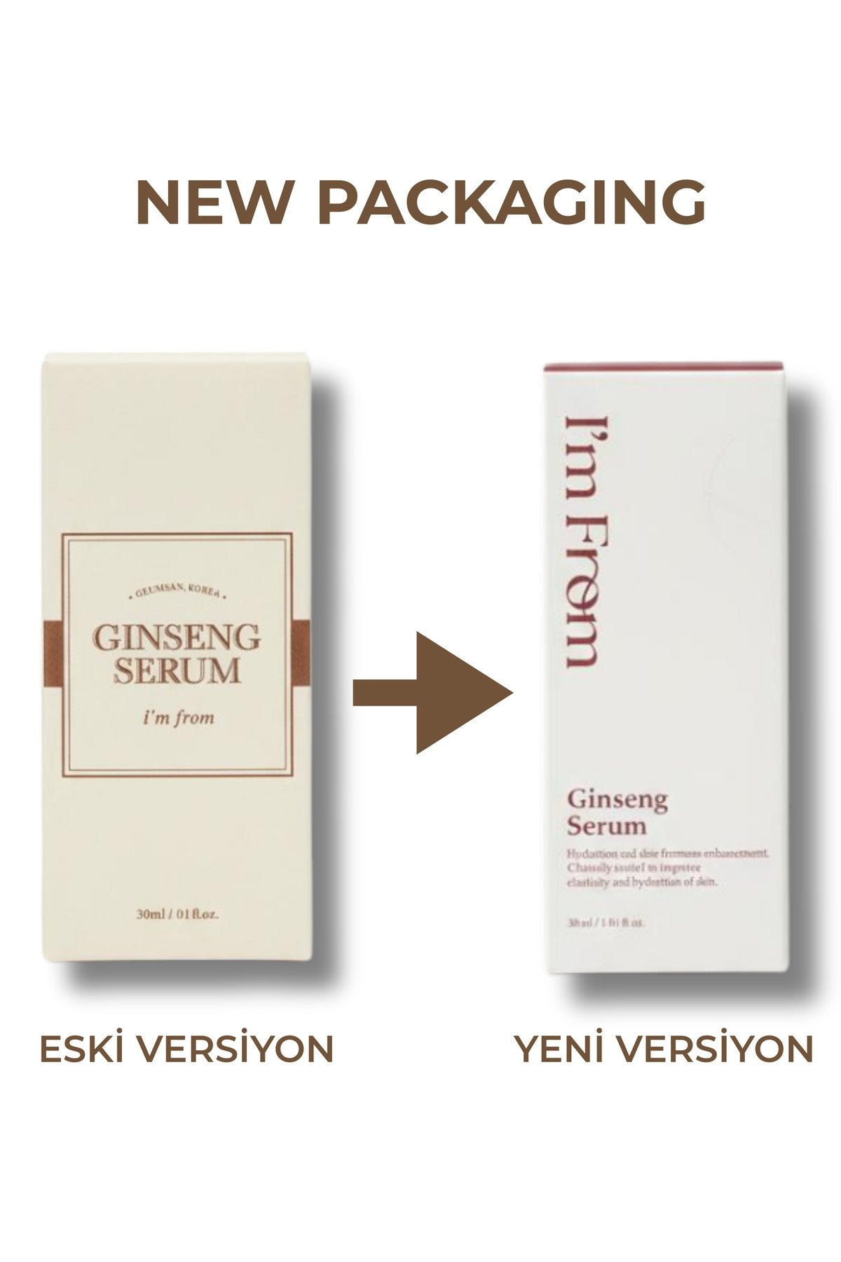 I'M FROM - Ginseng Anti-aging Yenileyici Serum 30 ml