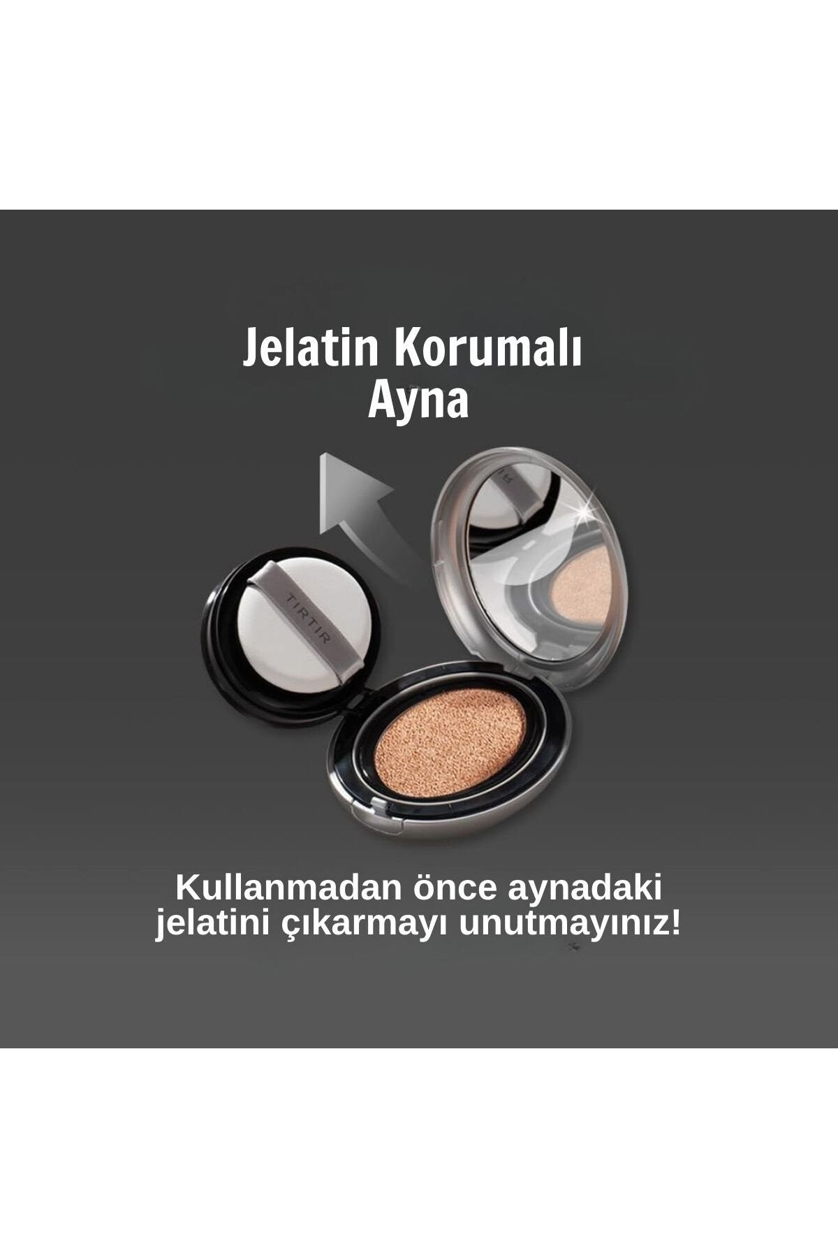 TIRTIR - Mask Fit Aura Silver Cushion Fondöten 25N Mocha 18 gr
