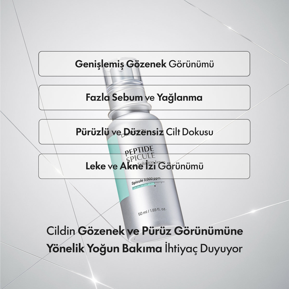 Dr. Pepti - Peptide Spicule Pore Solution Serum 50 ml