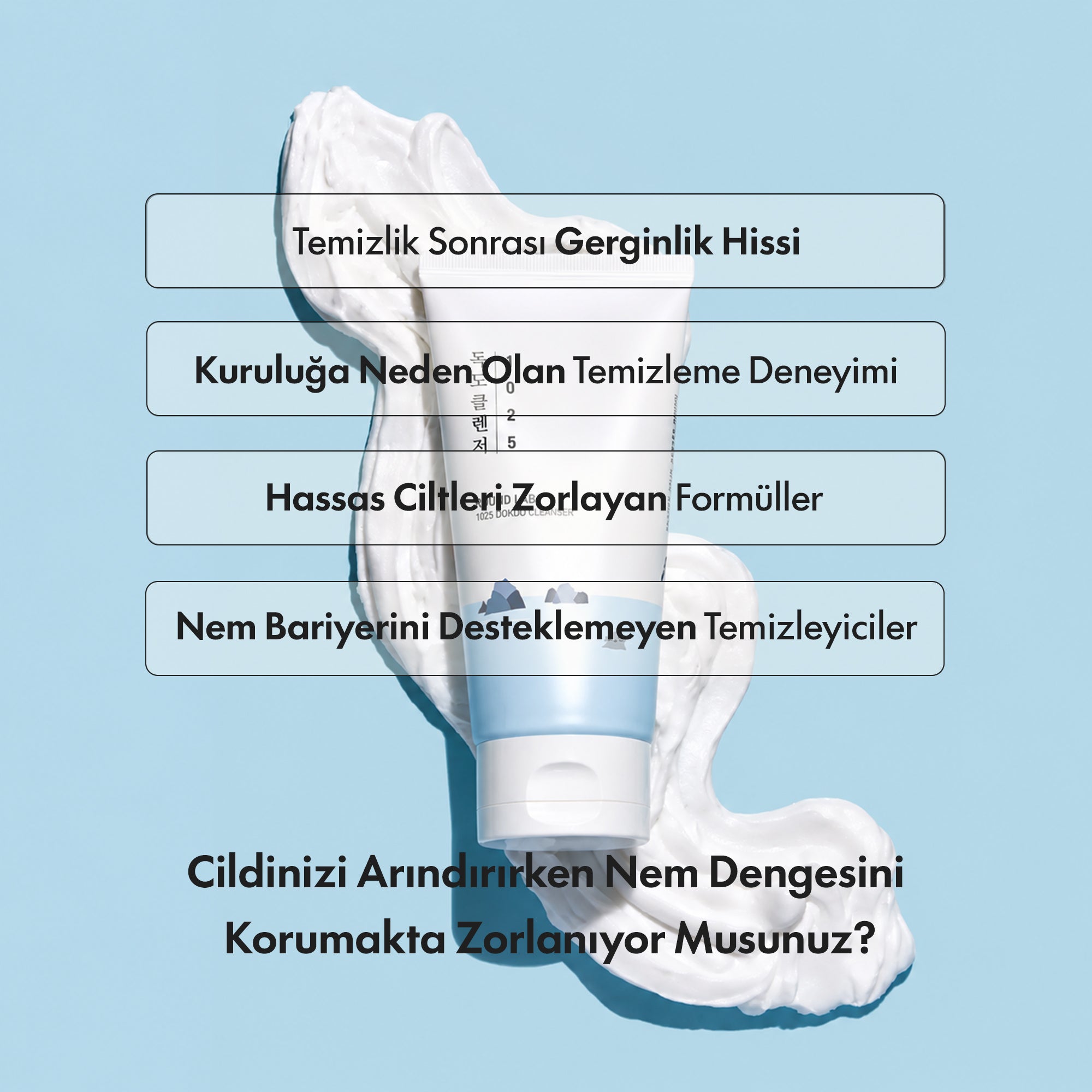 ROUND LAB - 1025 Dokdo Yüz Temizleme Jeli 150 ml