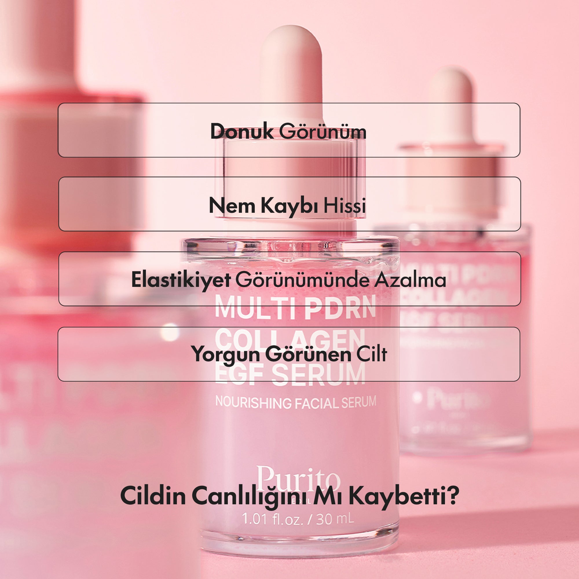 PURİTO SEOUL - Multi PDRN Collagen EGF Serum 30 ml