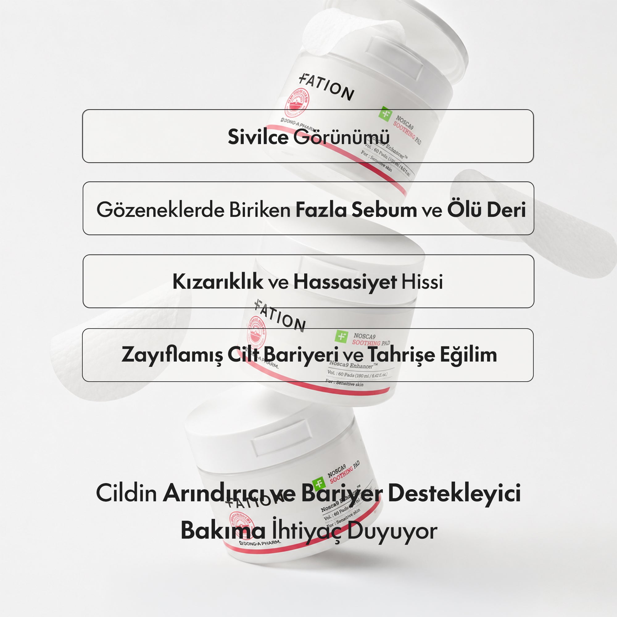 Fation - Nosca9 Calming Pad 60 Adet